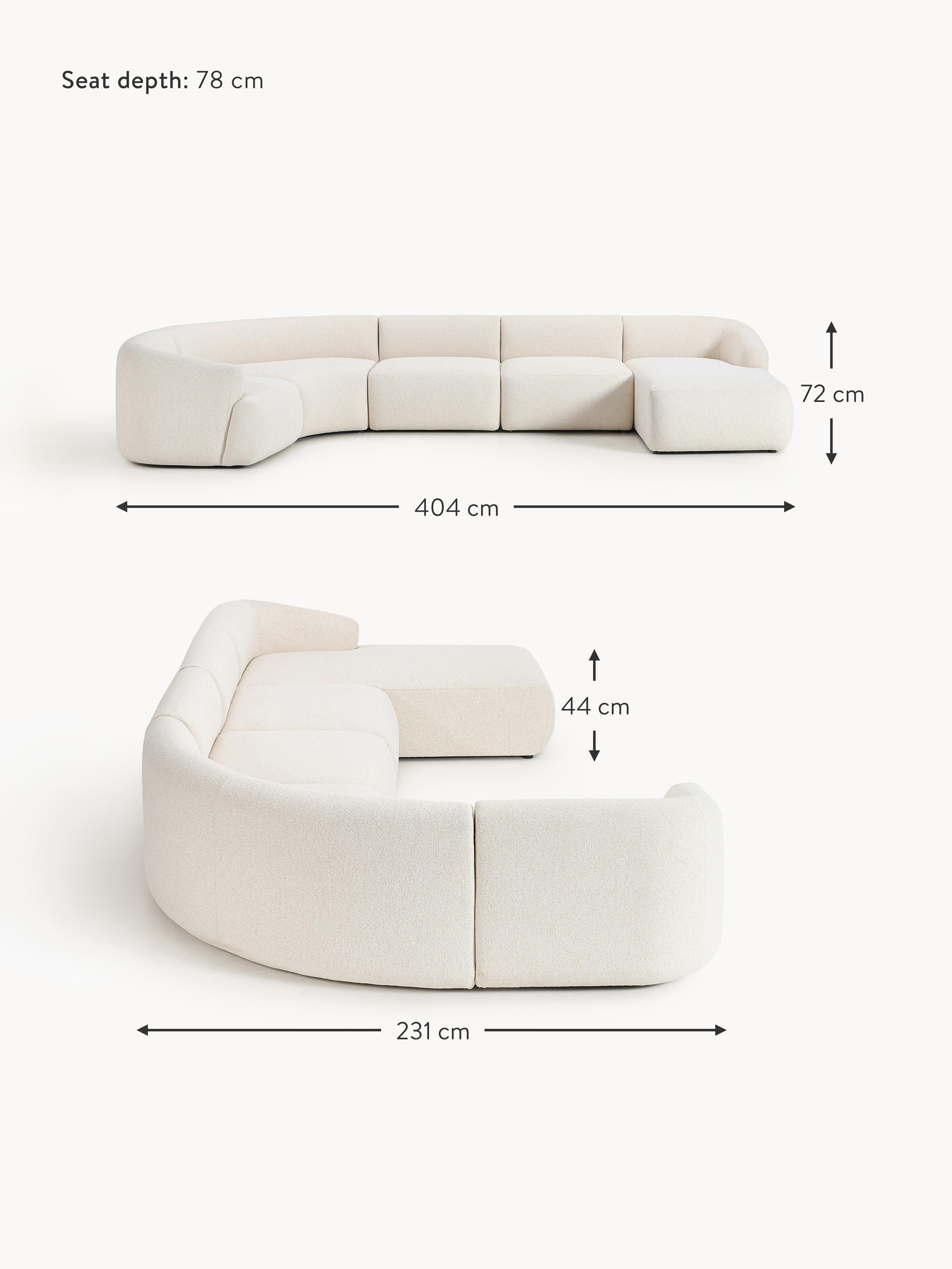Sofia XL Modular Bouclé Sofa