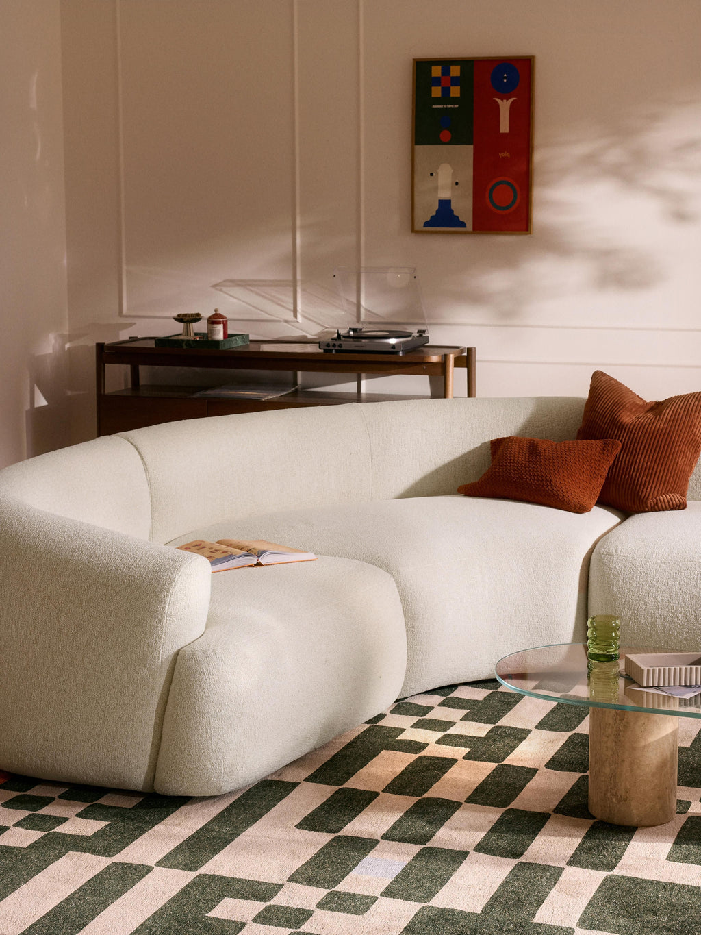 Sofia XL Modular Bouclé Sofa