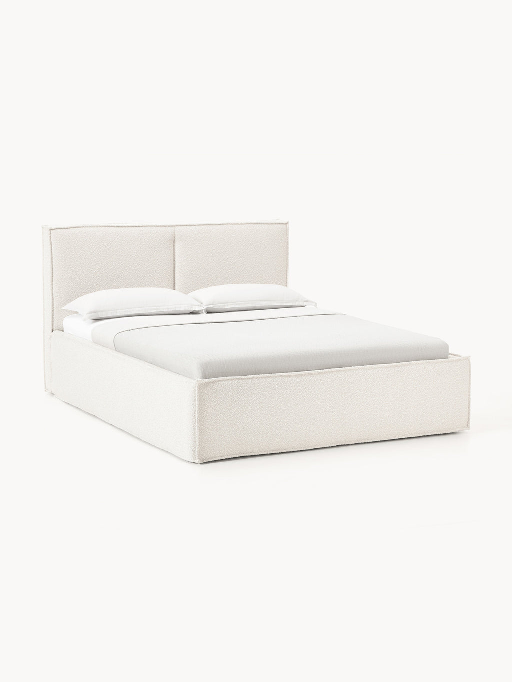 Gallery image 1 - Upholstered Bouclé Bed Dream