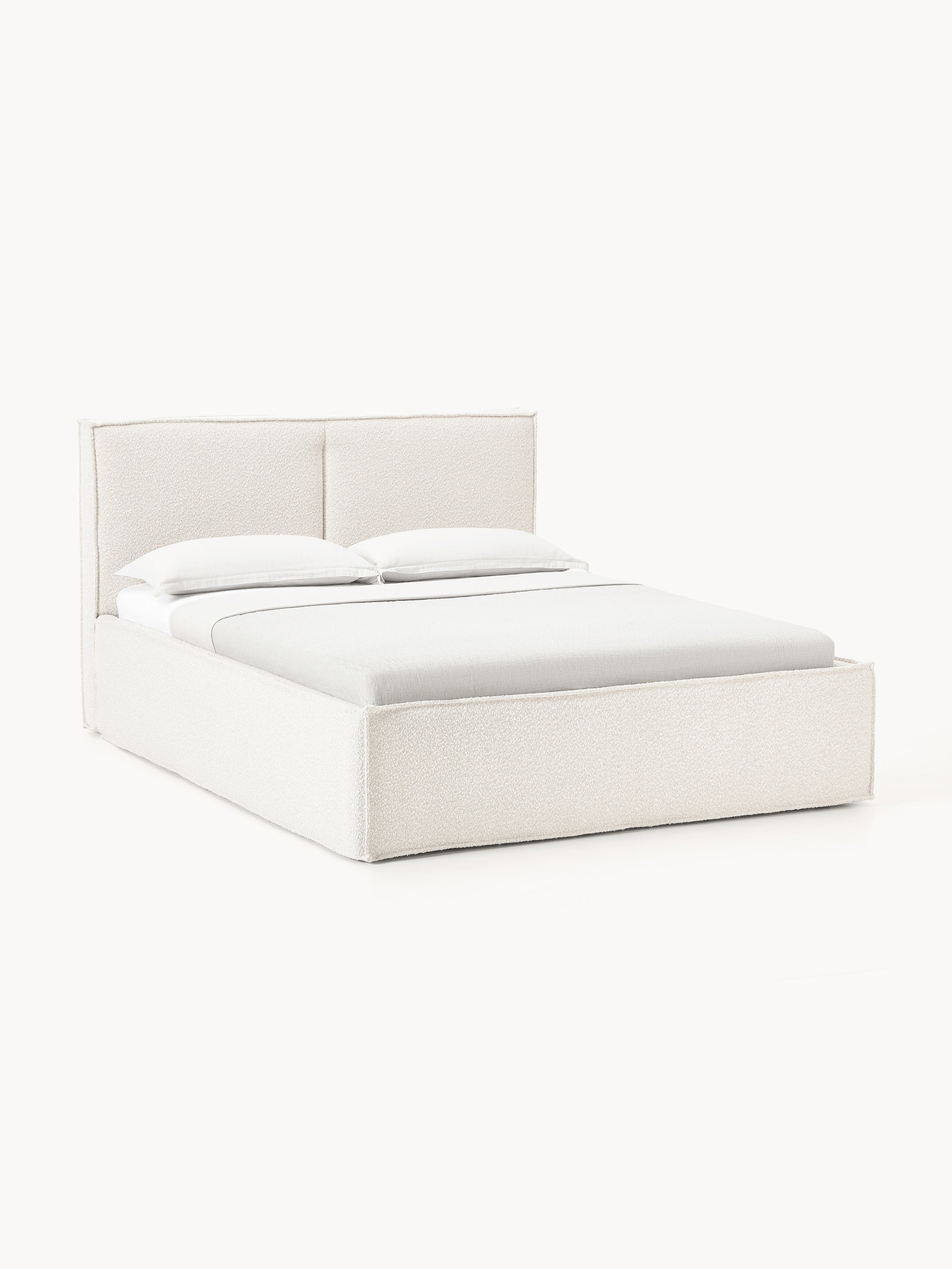 Gallery image 1 - Upholstered Bouclé Bed Dream