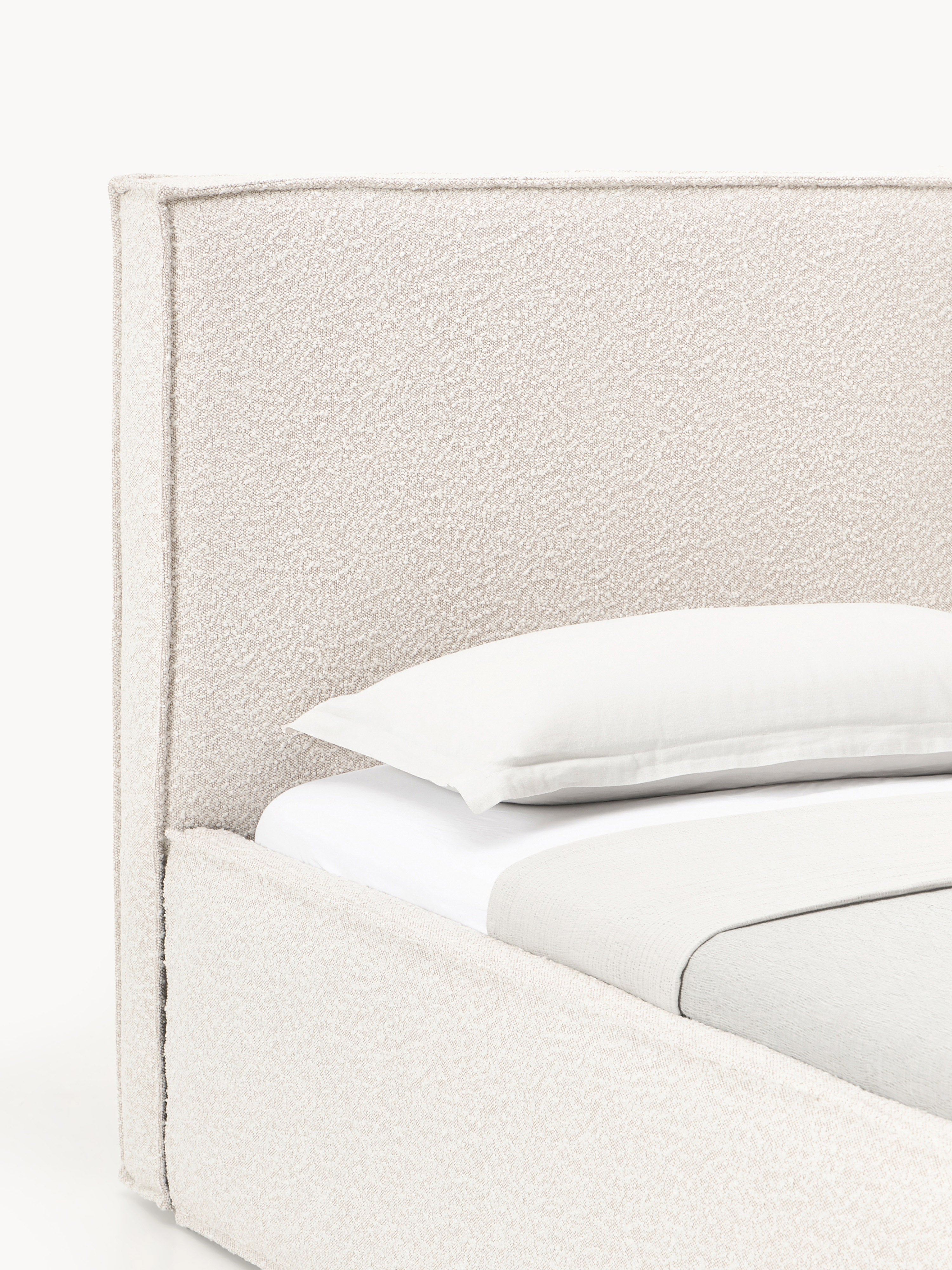 Dream Upholstered Bouclé Bed