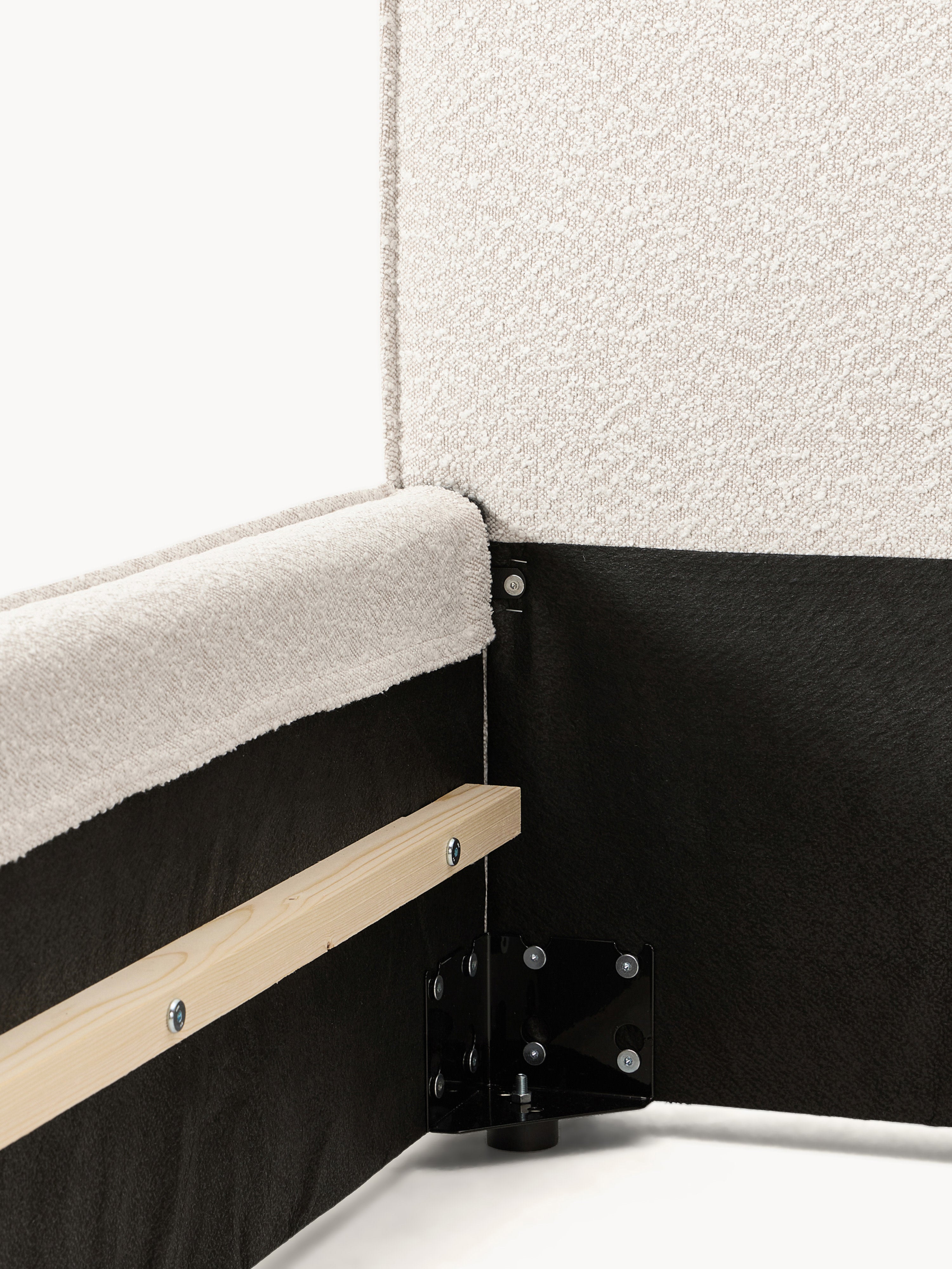 Dream Upholstered Bouclé Bed