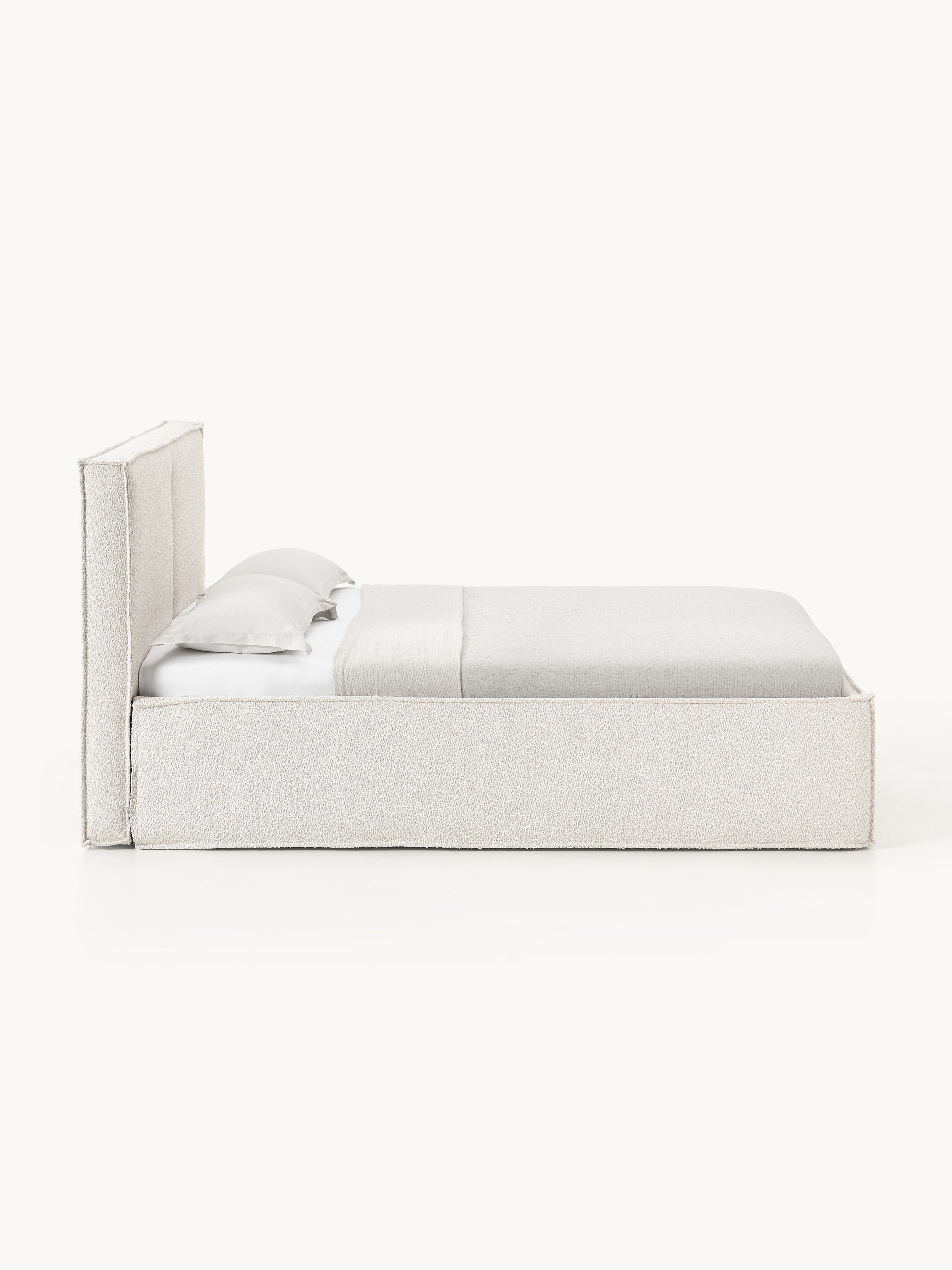 Dream Upholstered Bouclé Bed