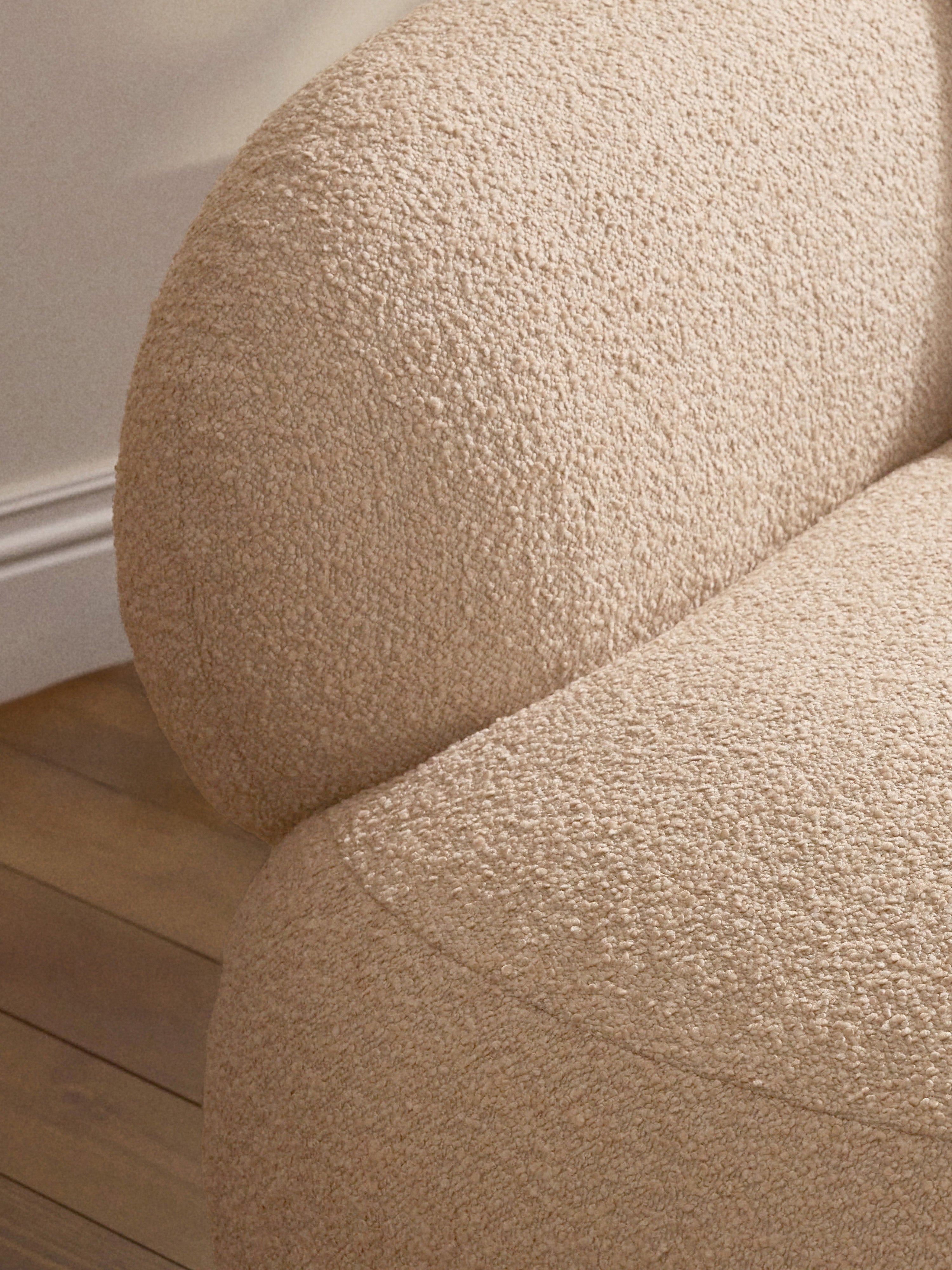 Alba Bouclé Sofa (2-seater)