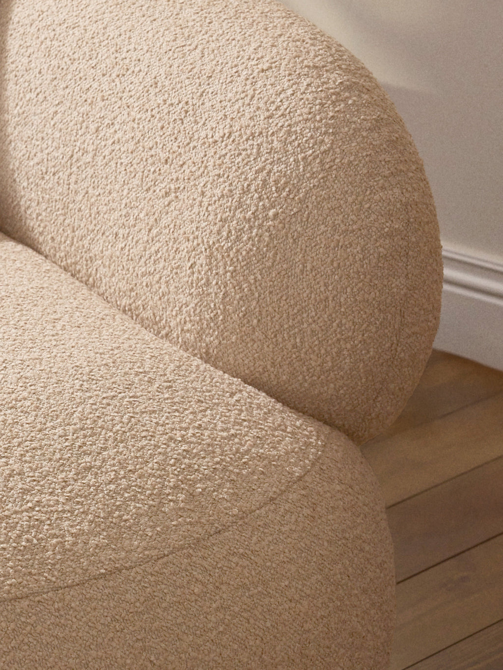 Alba Bouclé Sofa (2-seater)