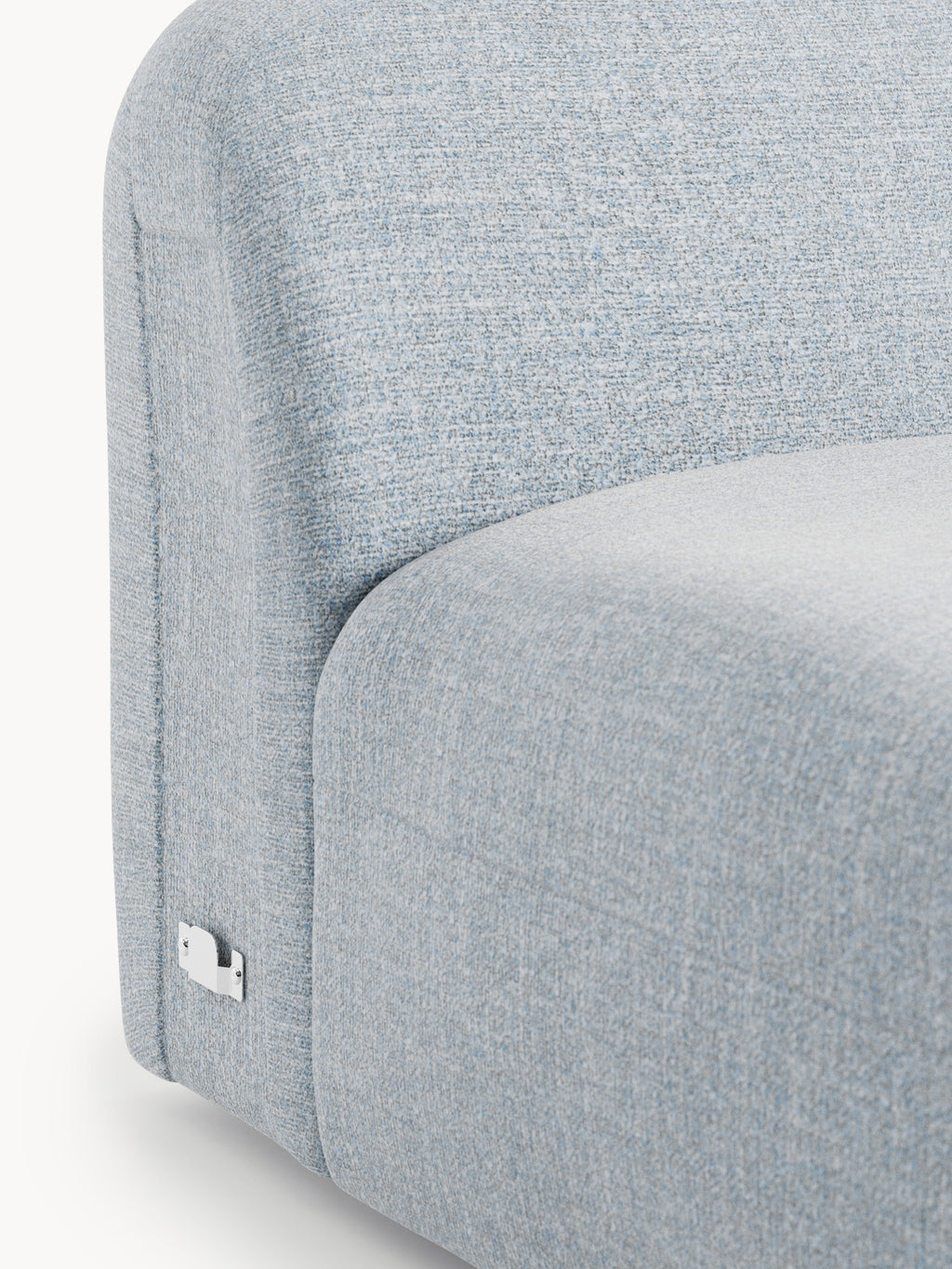 Wolke Bouclé Chaise Corner Module