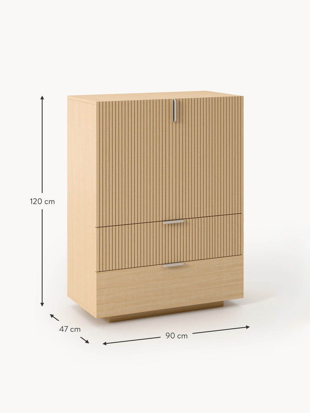 Sato Wooden Highboard