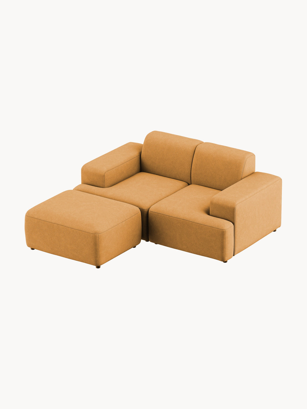 Melva Ottoman, W 99 x D 72 cm