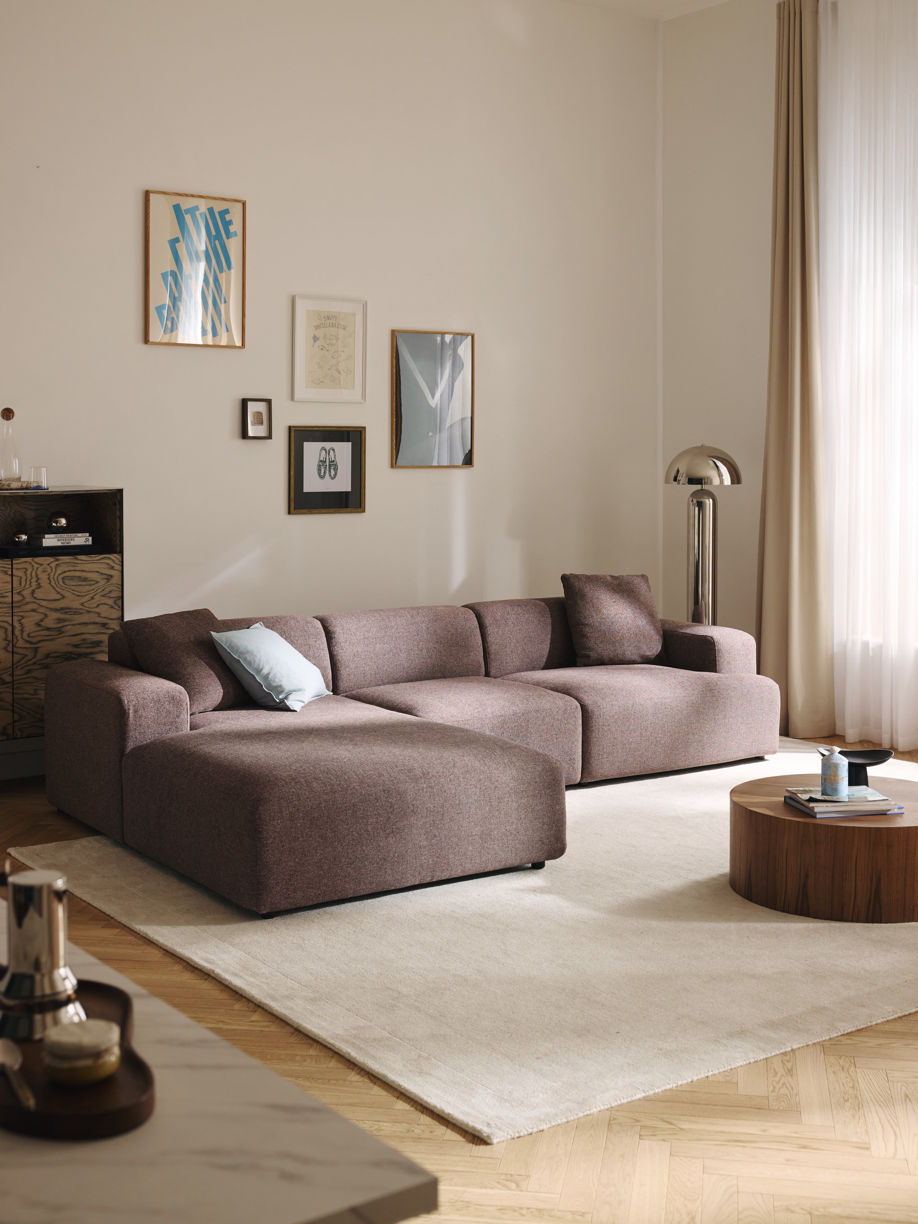 Melva Corner Sofa (4-seater)