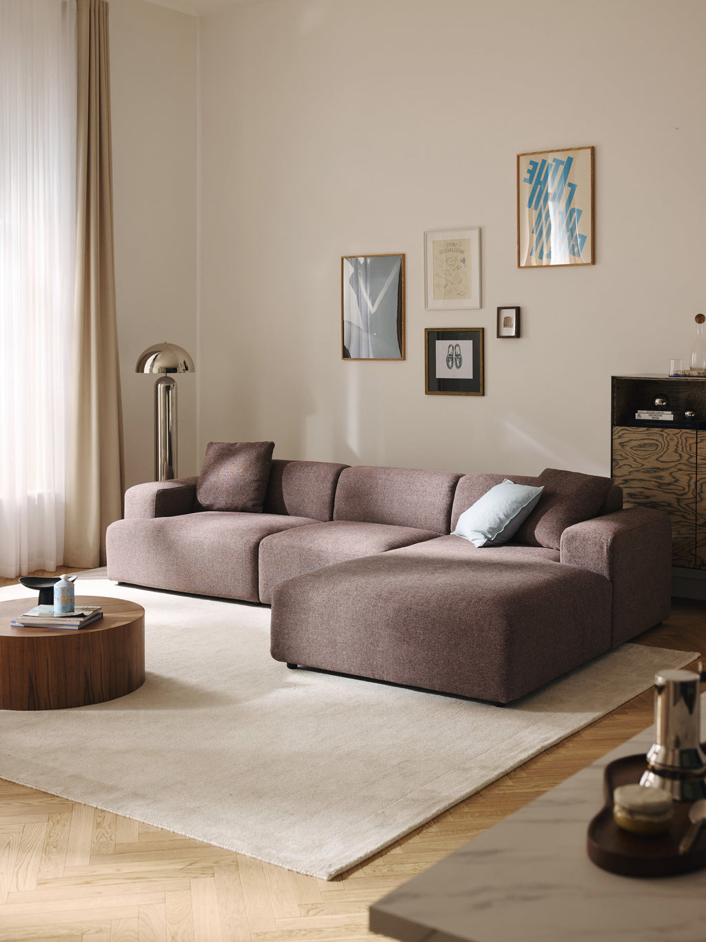 Melva Corner Sofa (4-seater)