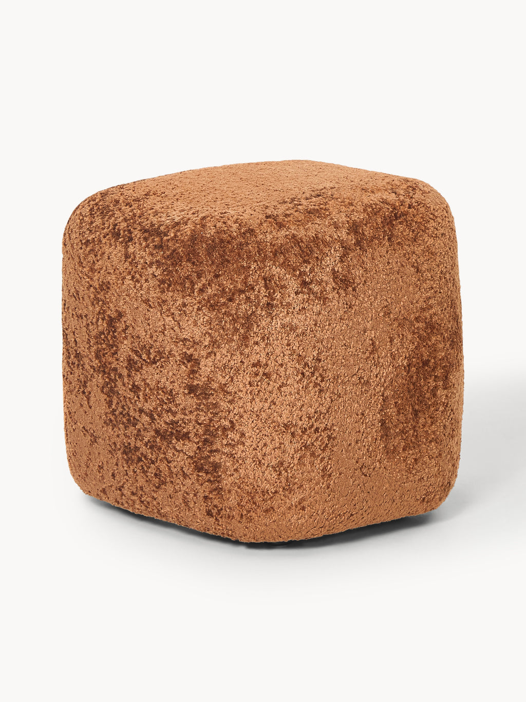 Gallery image 1 - High Teddy Bouclé Ottoman Wolke