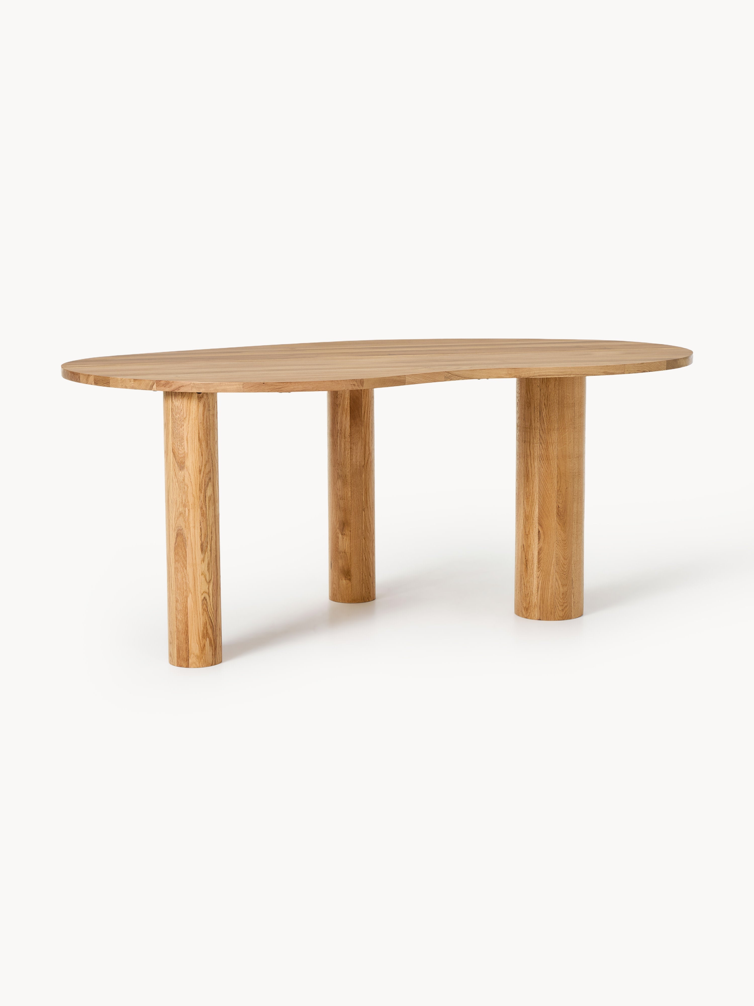 Gallery image 1 - Organic-Shaped Oak Wood Dining Table Naruto, in various sizes