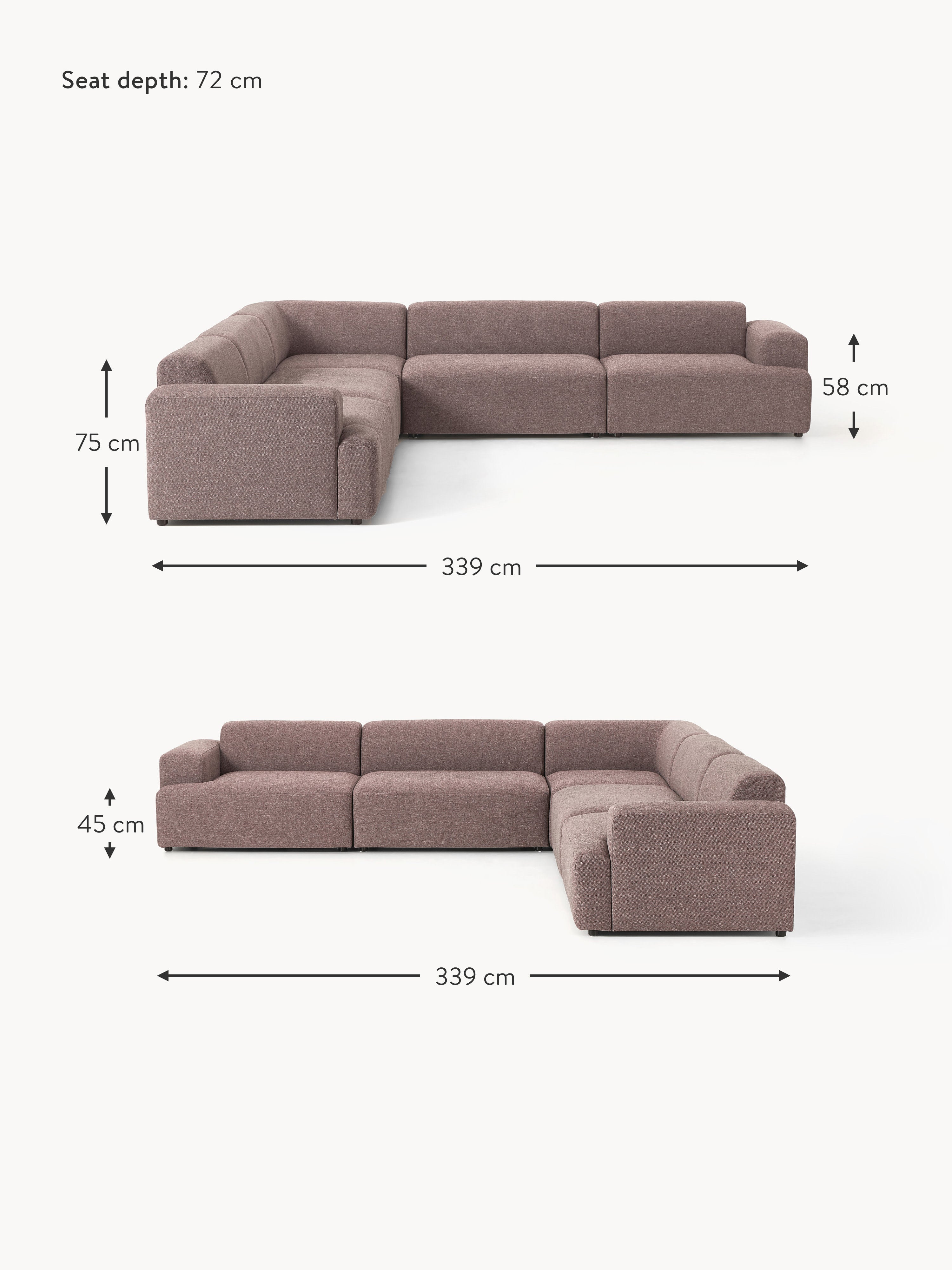 Melva XL Corner Sofa