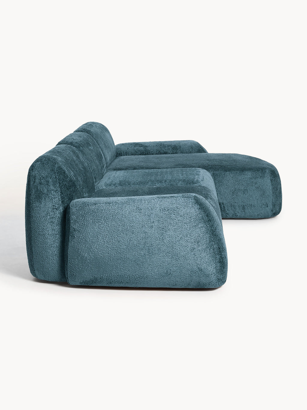 Wolke Modular Teddy Bouclé Corner Sofa (4-seater)