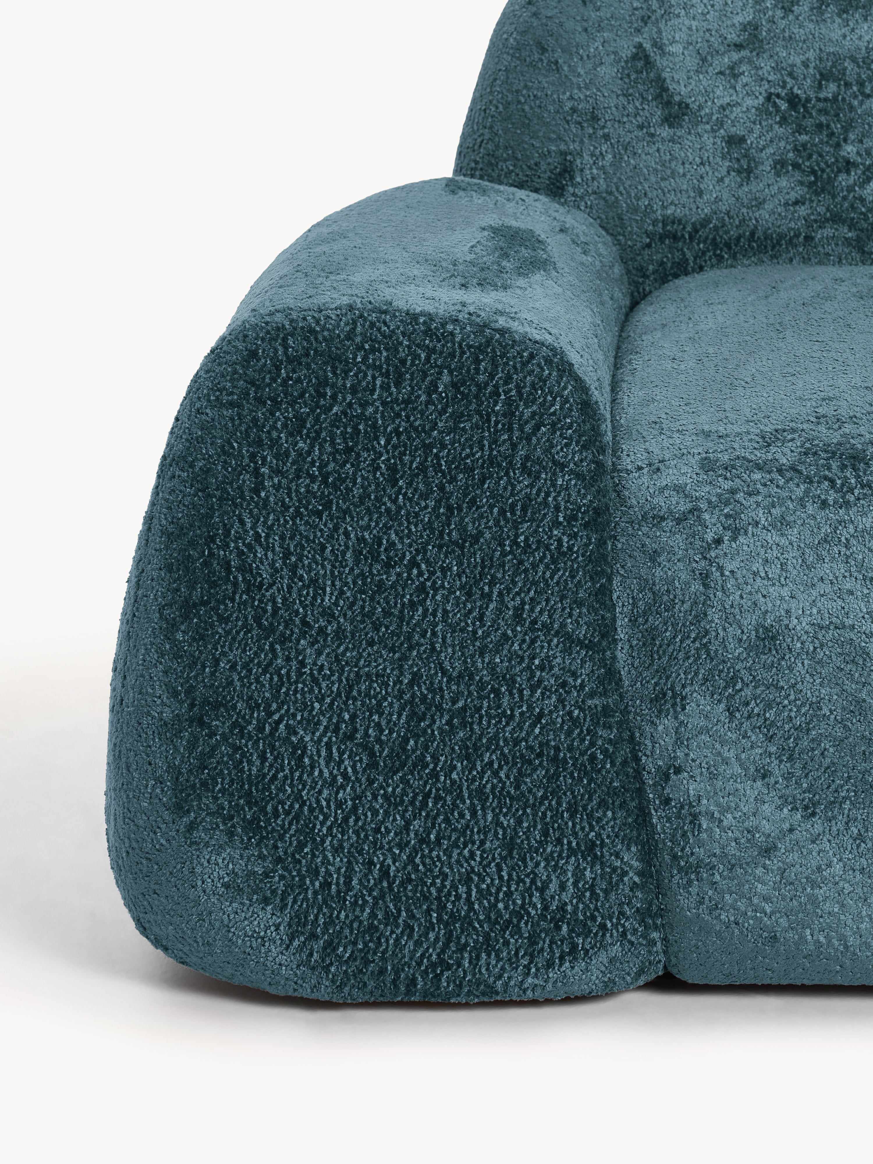 Wolke Modular Teddy Bouclé Corner Sofa (4-seater)