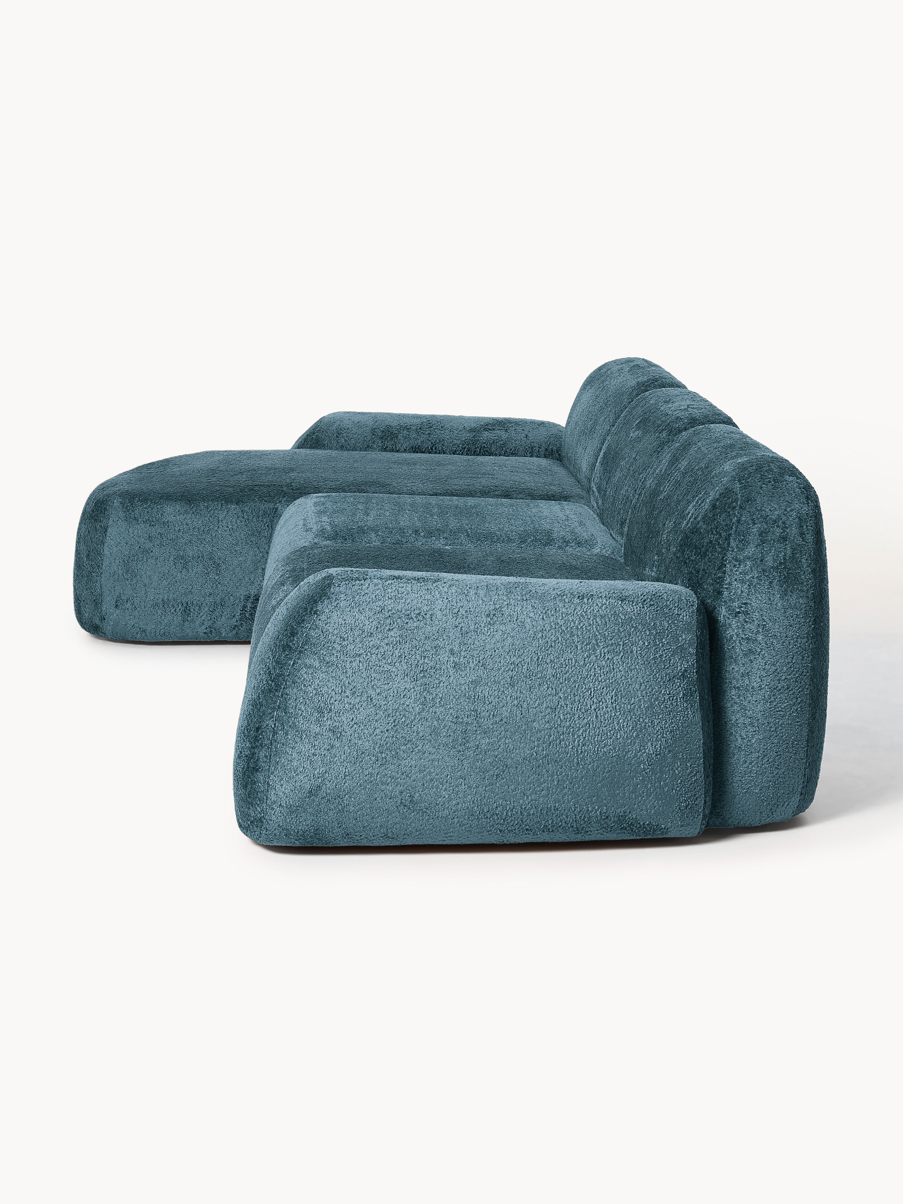 Wolke Modular Teddy Bouclé Corner Sofa (4-seater)