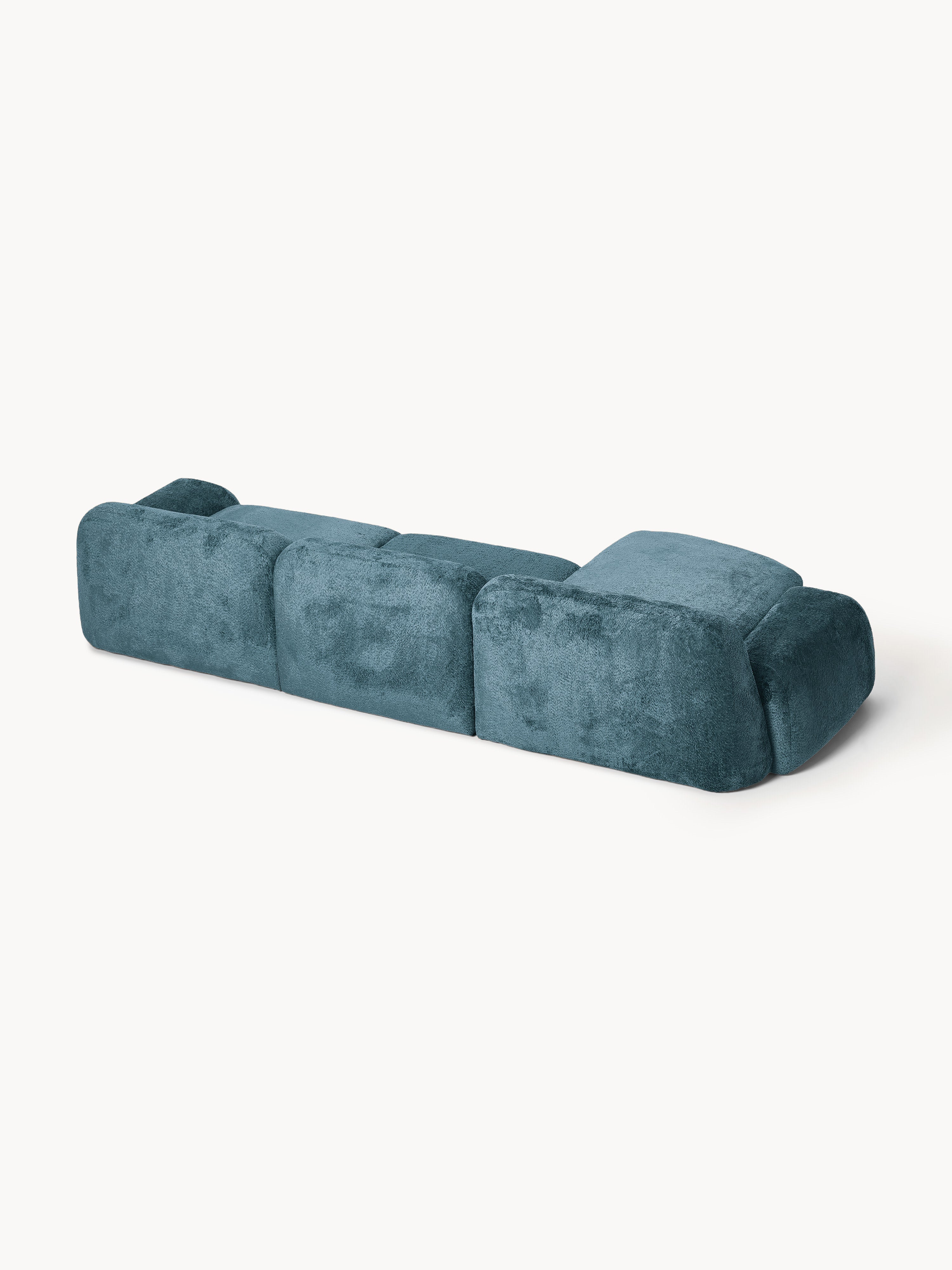 Wolke Modular Teddy Bouclé Corner Sofa (4-seater)