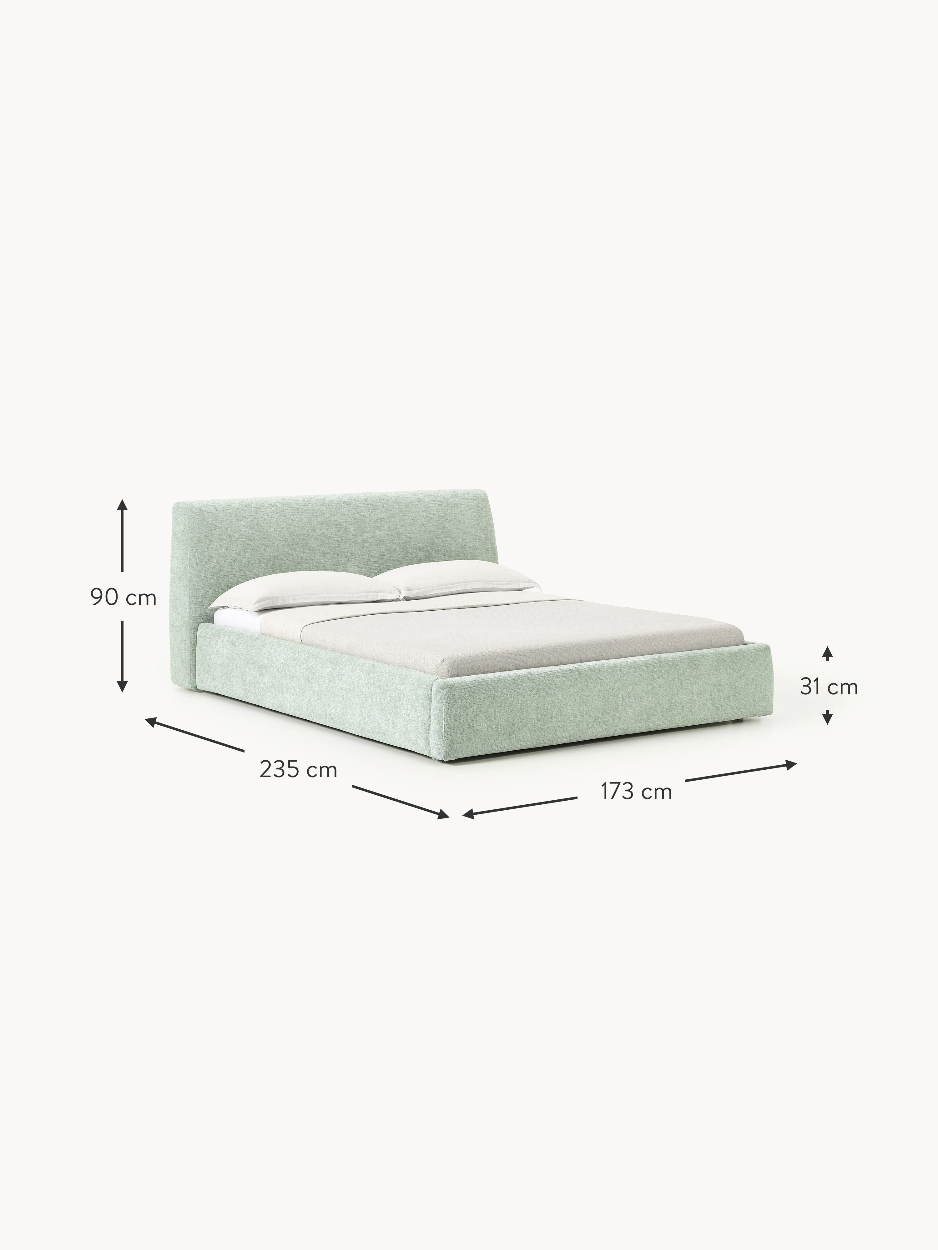 Cloud Upholstered Bed