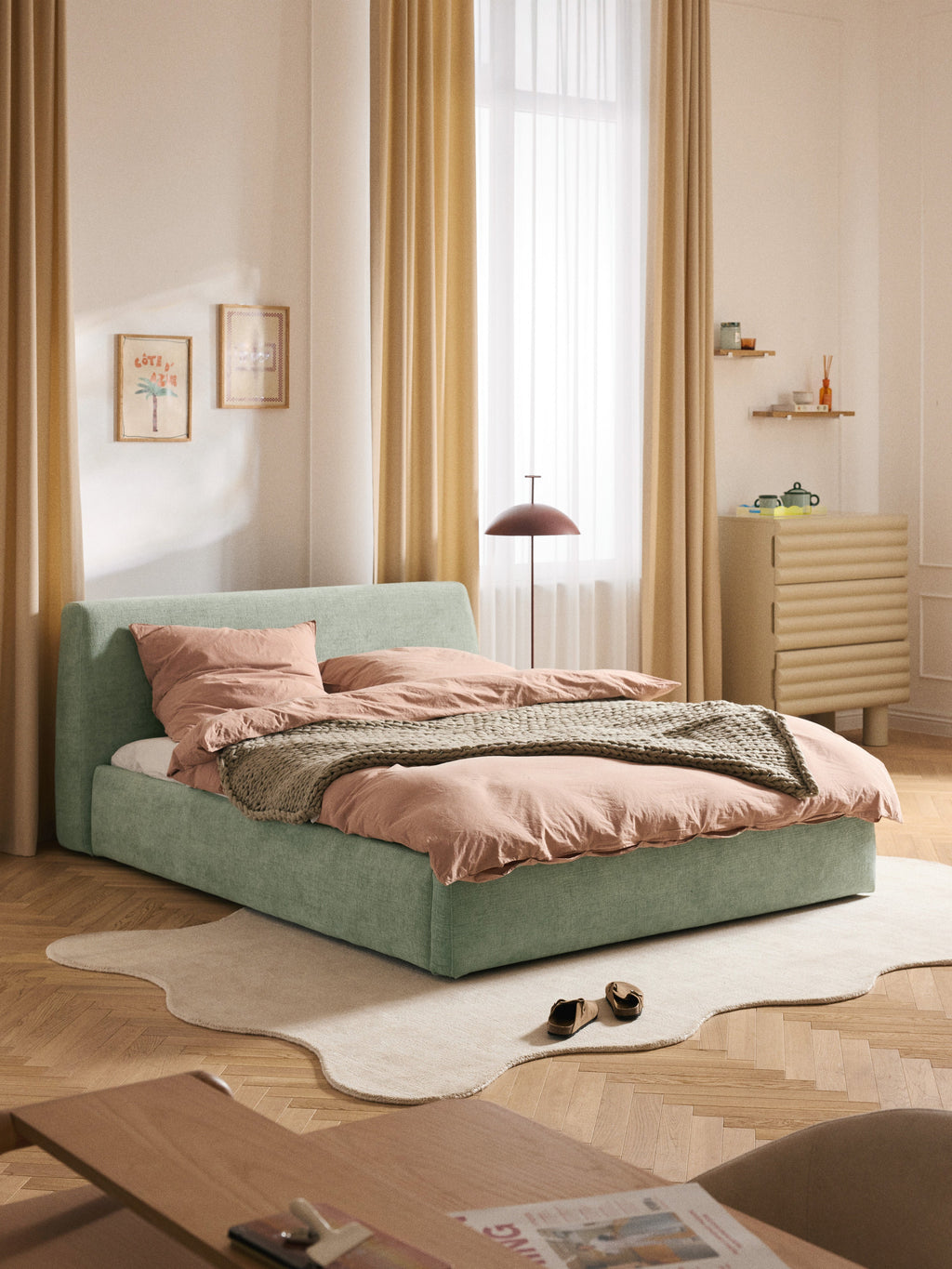 Cloud Upholstered Bed