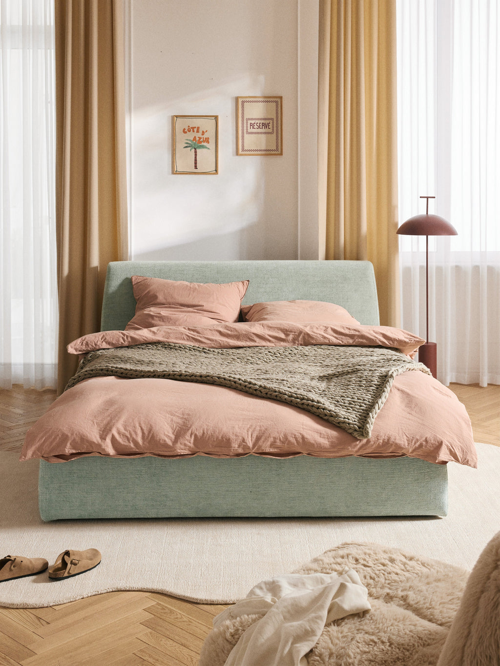 Cloud Upholstered Bed