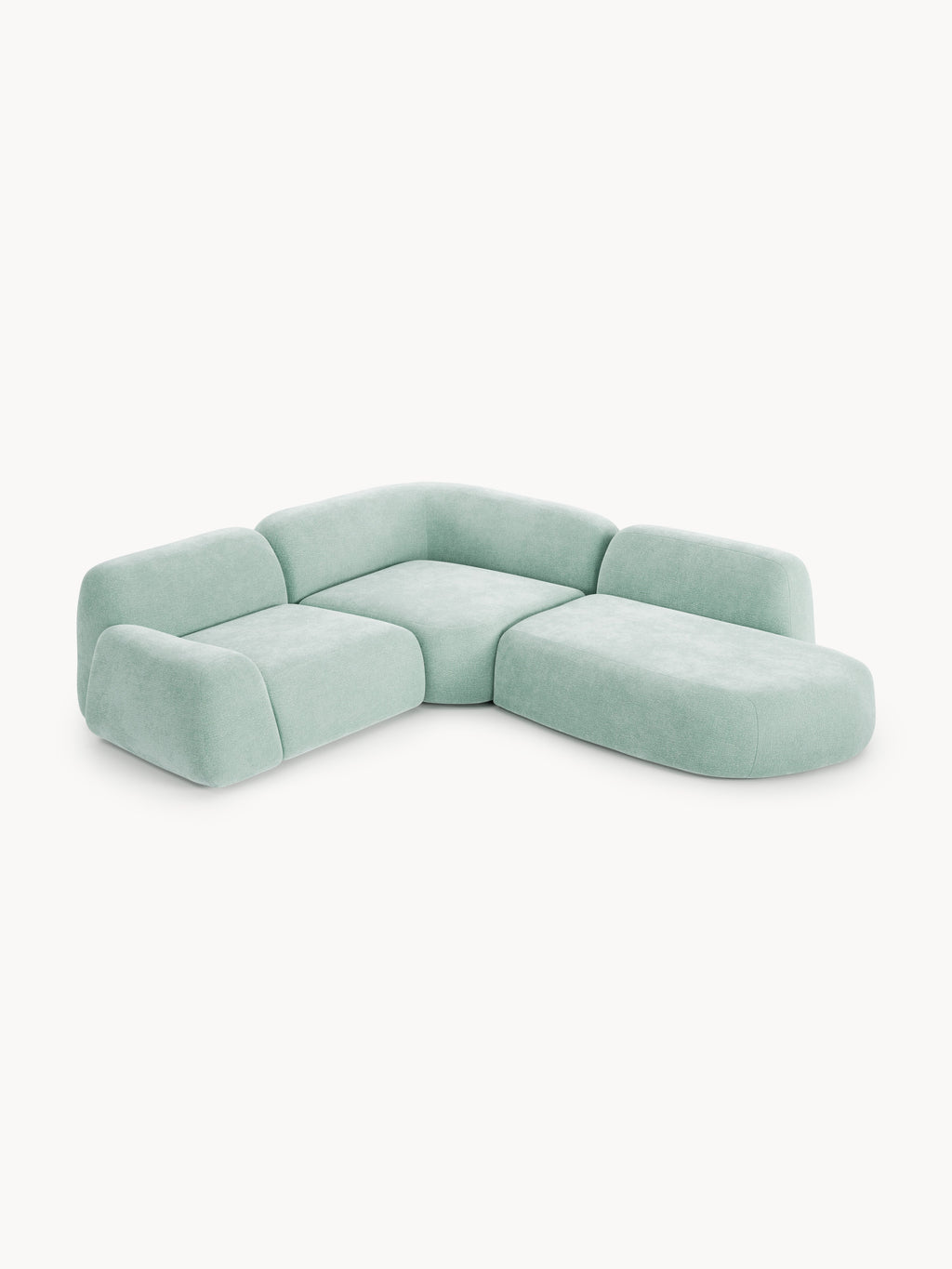 Wolke Modular Corner Sofa (4-seater) with Chaise End