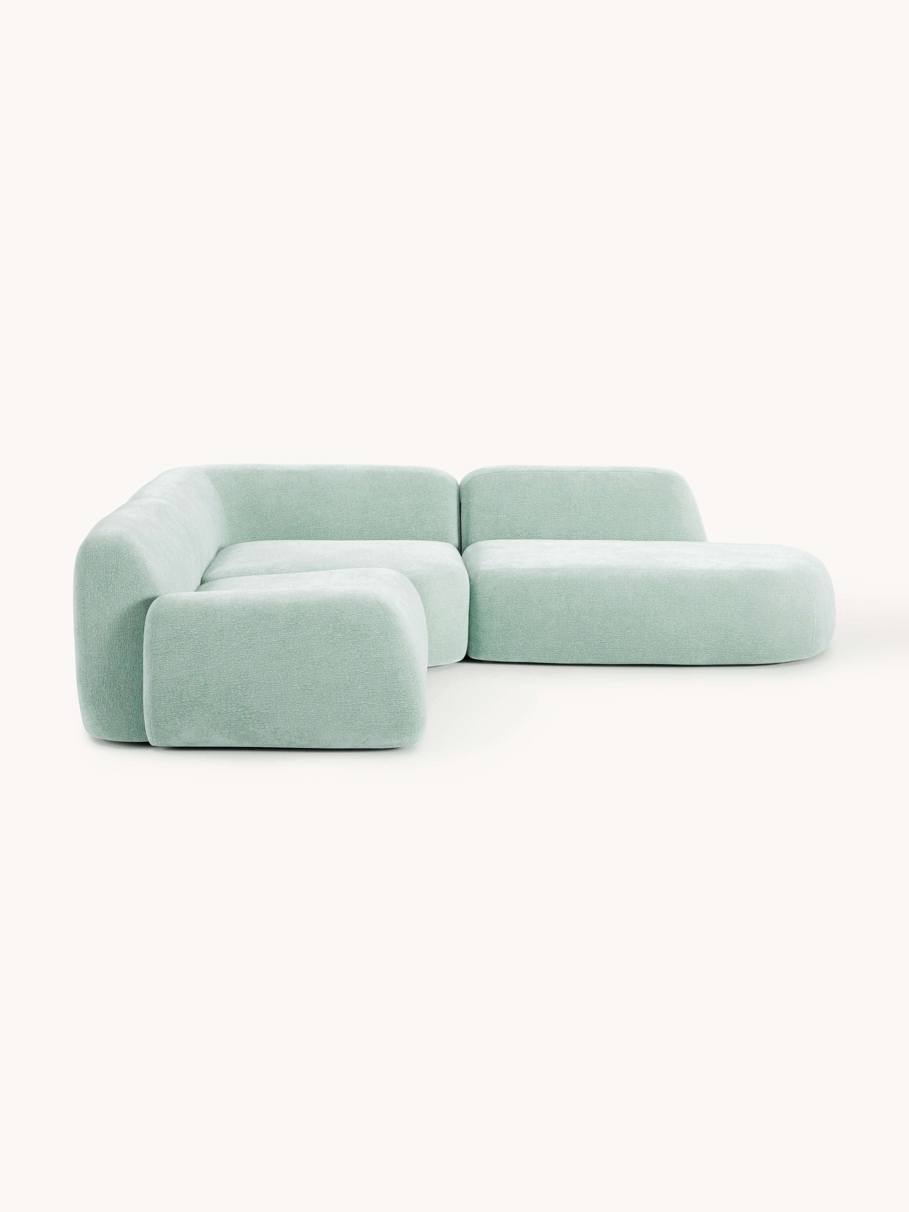 Gallery image 1 - Modular Corner Sofa Wolke (4-seater) with Chaise End