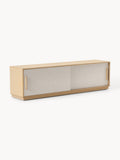 Gallery image 1 - Wooden TV Stand Wisp with Upholstered Front