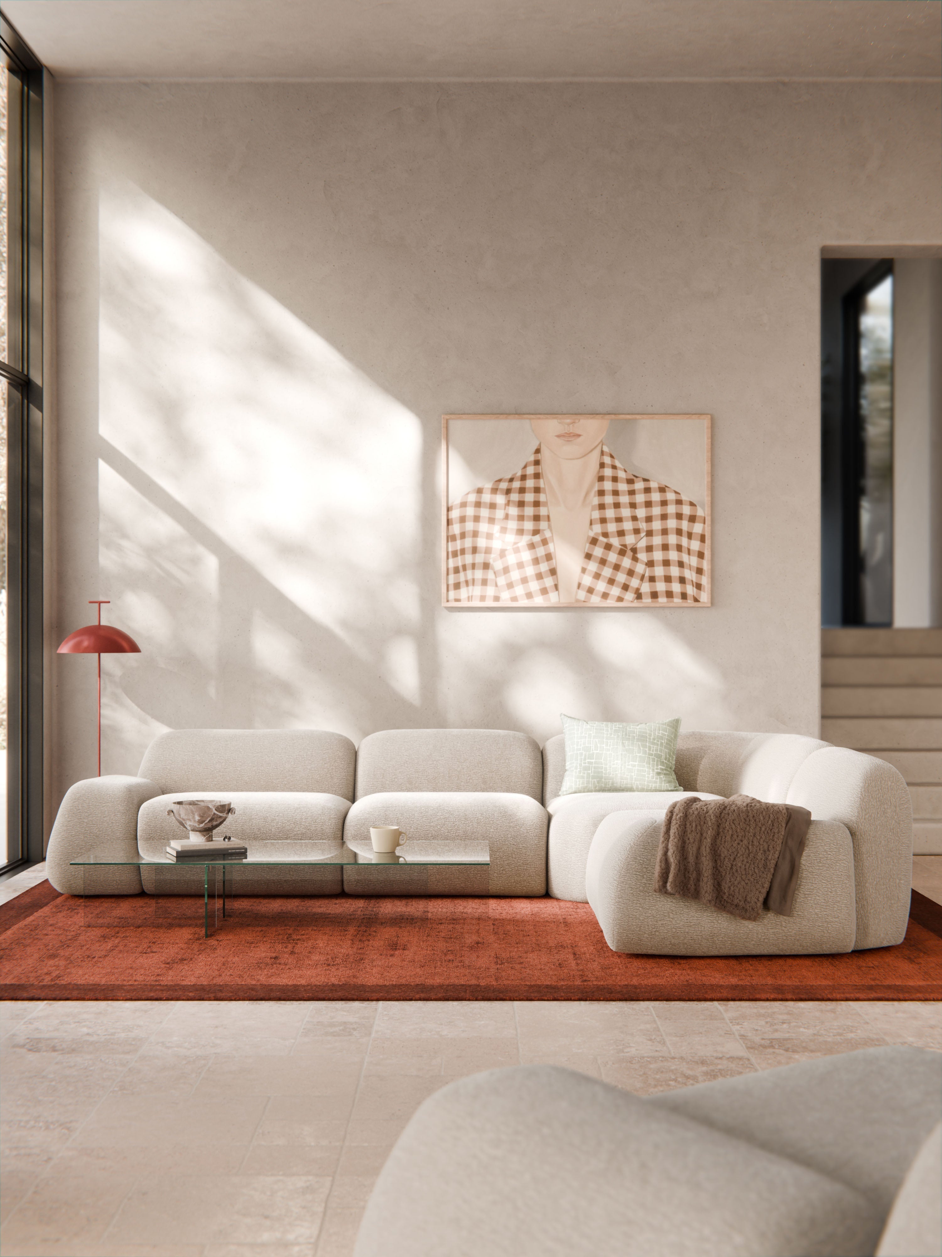 Wolke Modular Corner Sofa (4-seater)