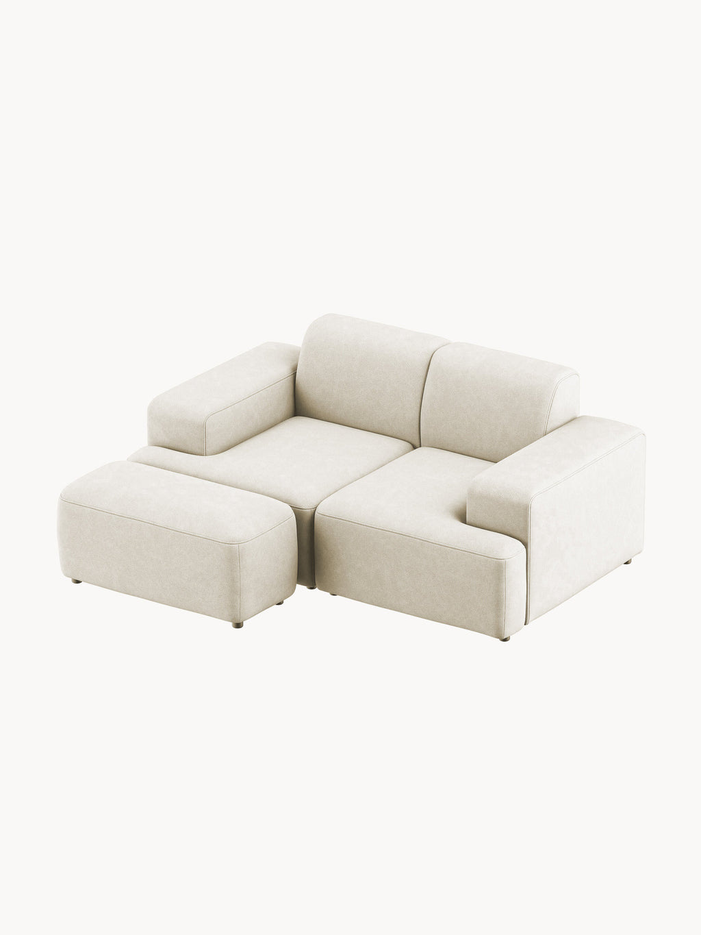 Melva Ottoman, W 99 x D 42 cm