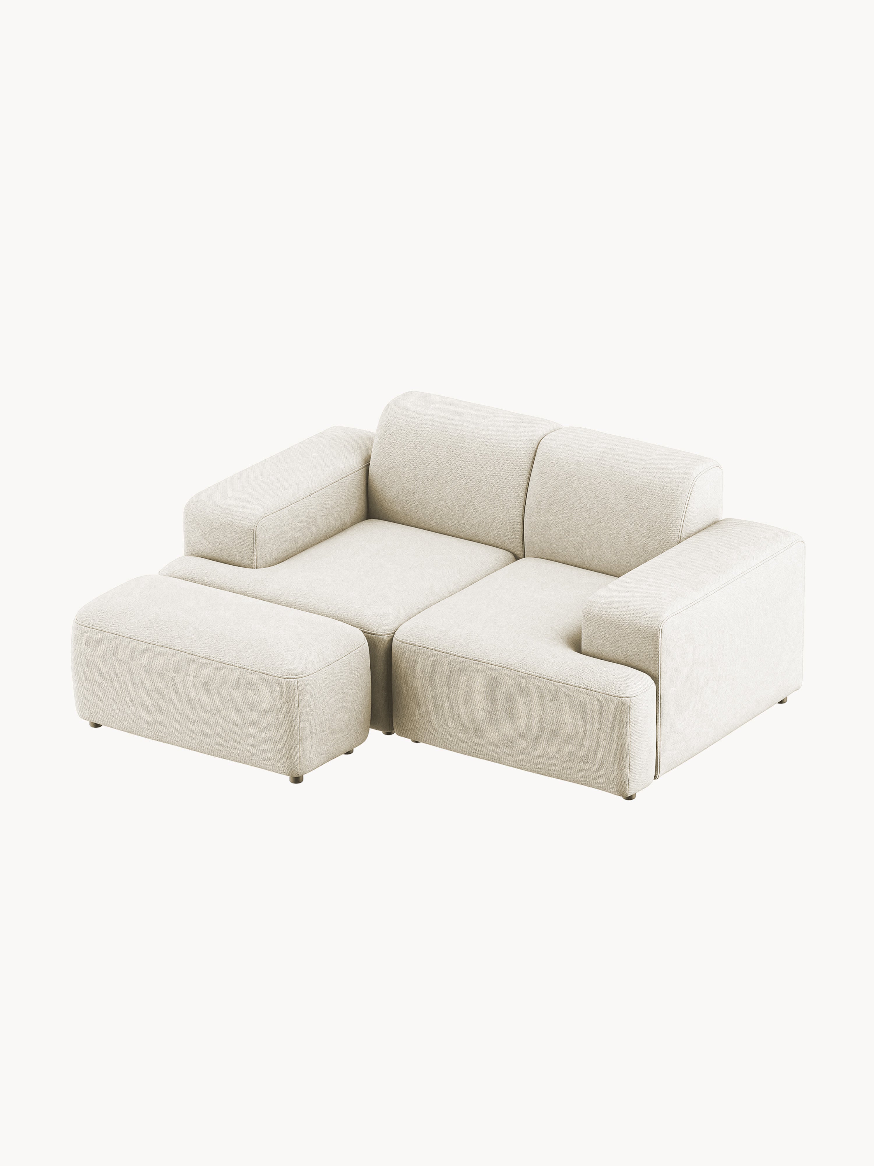 Melva Ottoman, W 99 x D 42 cm