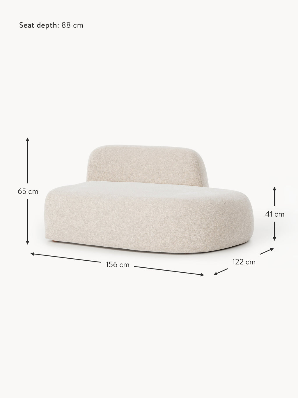 Wolke Chaise Module