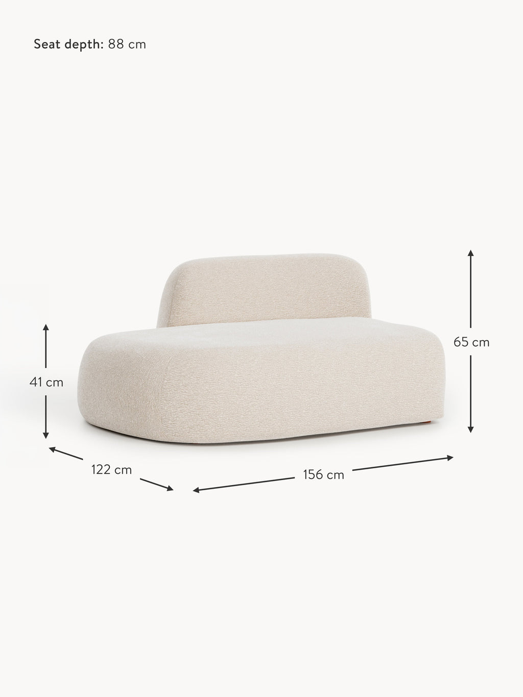 Wolke Chaise Module