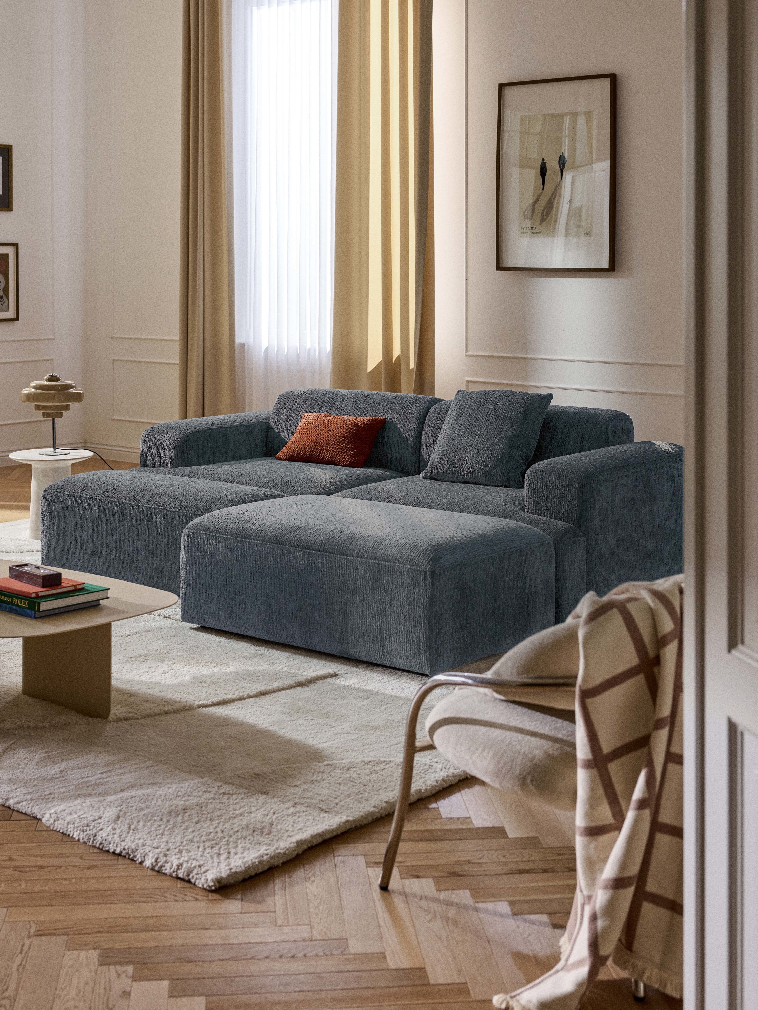 Melva XL Ottoman, W 116 x D 42 cm