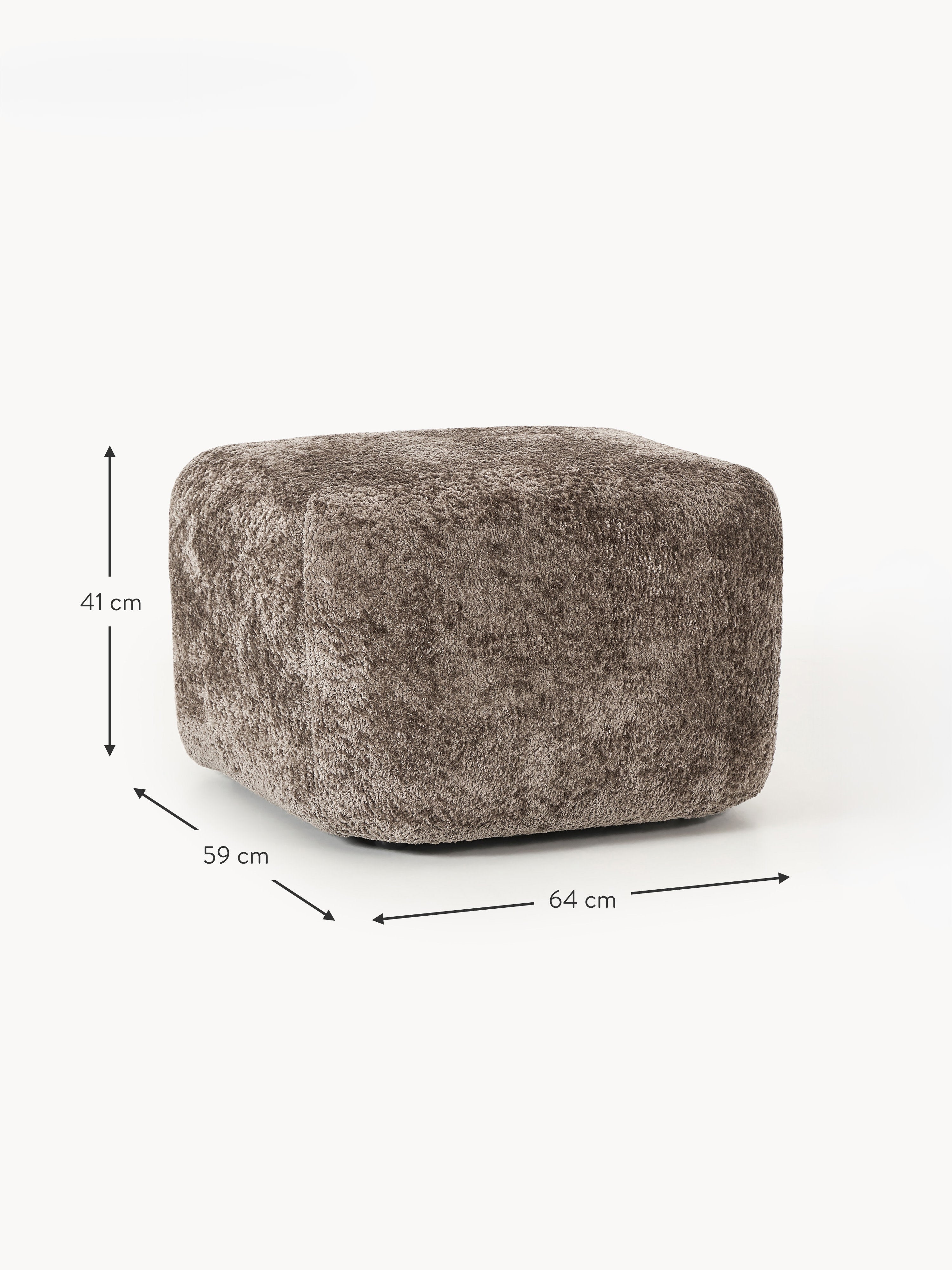 Wolke Teddy-Bouclé Ottoman