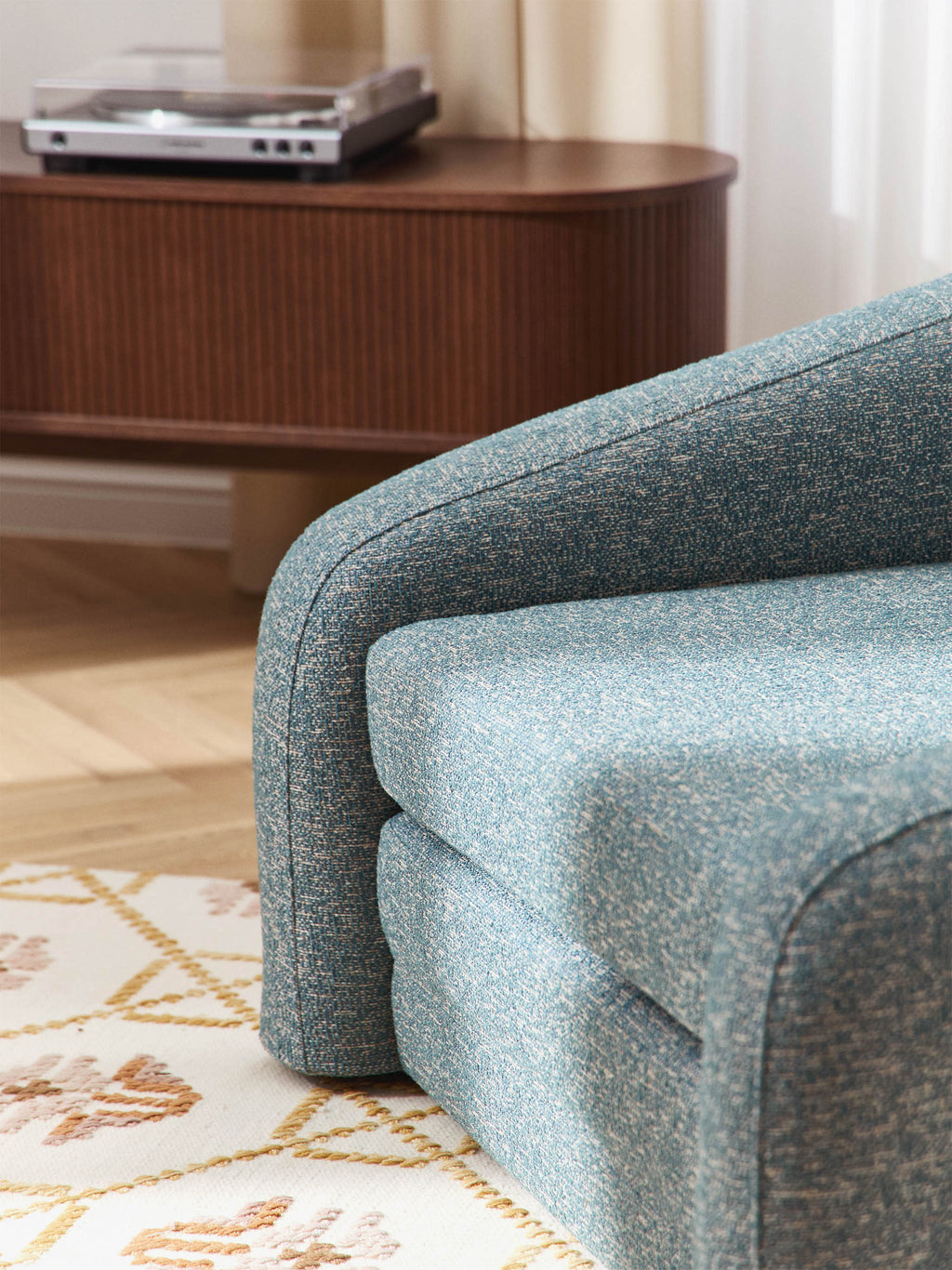 Eliot Bouclé Chair Bed