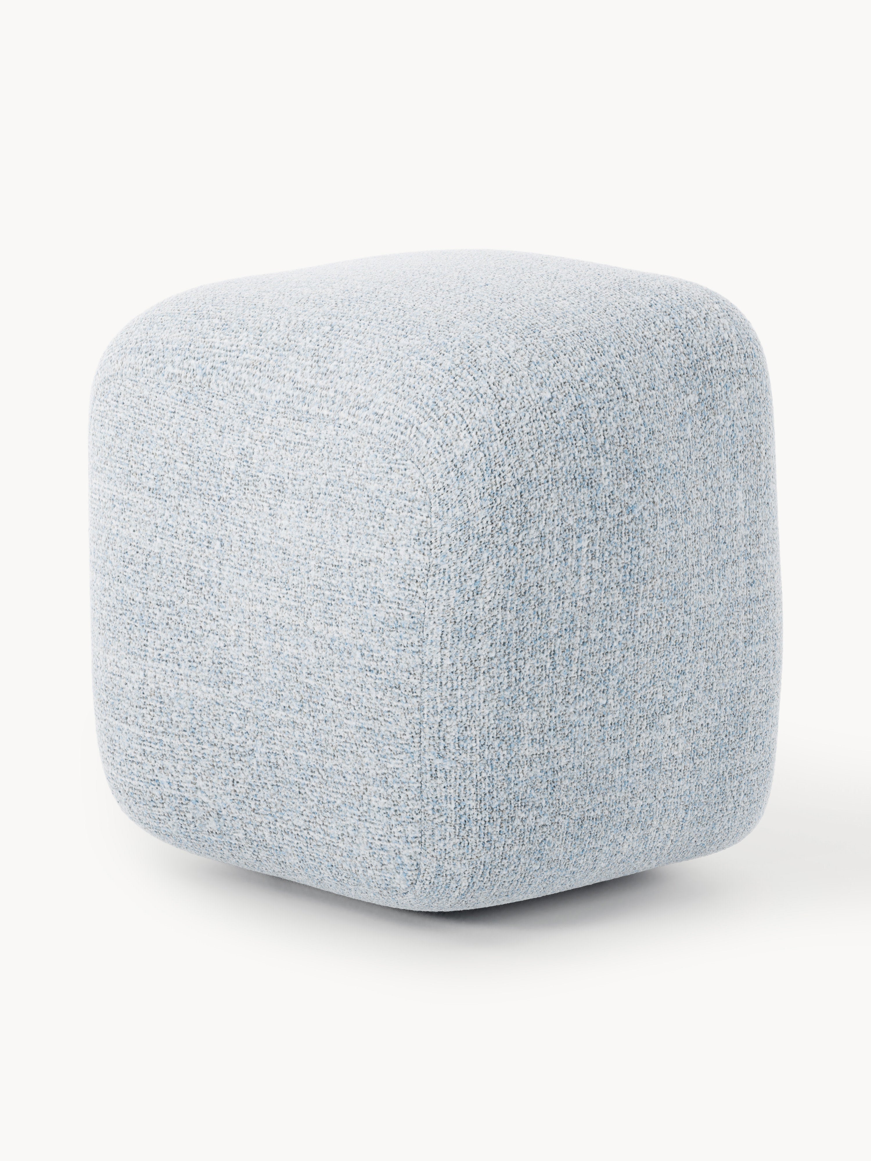 Gallery image 1 - High Bouclé Ottoman Wolke
