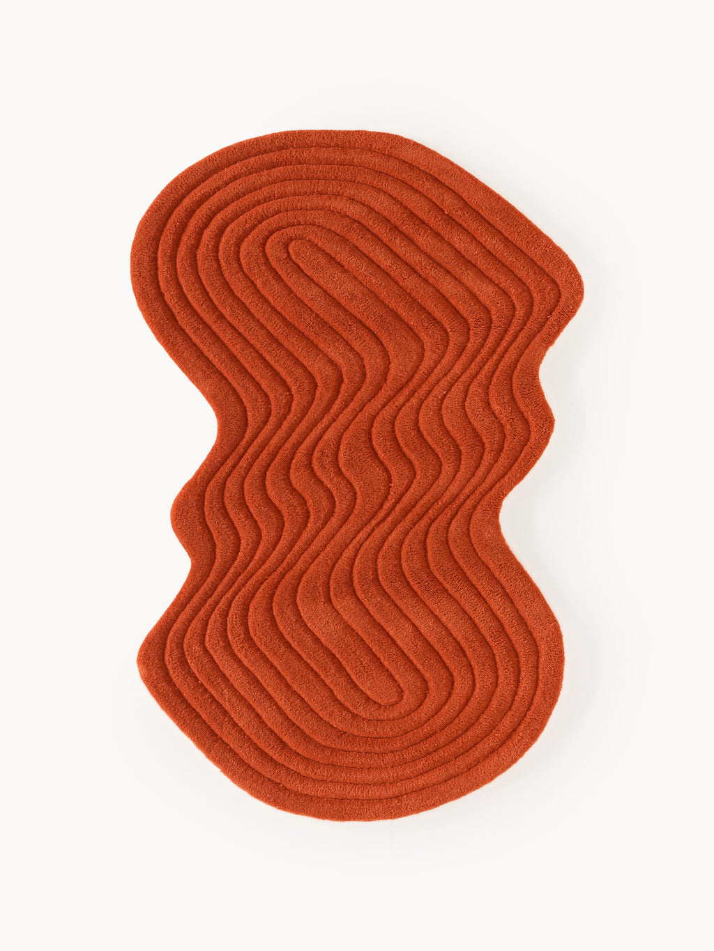 Gallery image 1 - Organic-Shaped Hand-Tufted Wool Rug Aliza