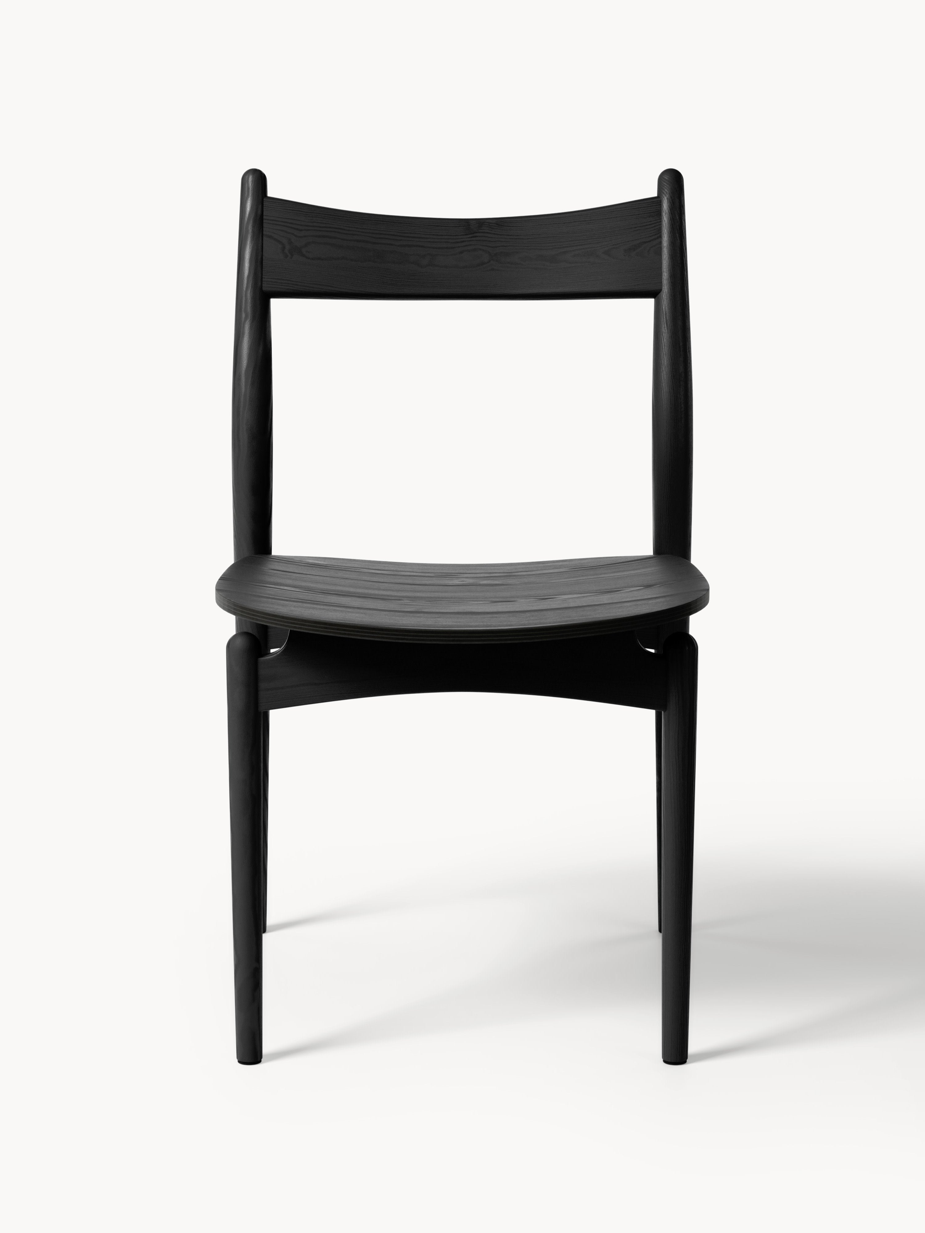 Koa Ash Wood Dining Chair