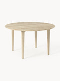 Gallery image 1 - Round Oak Wood Dining Table Archie, various sizes