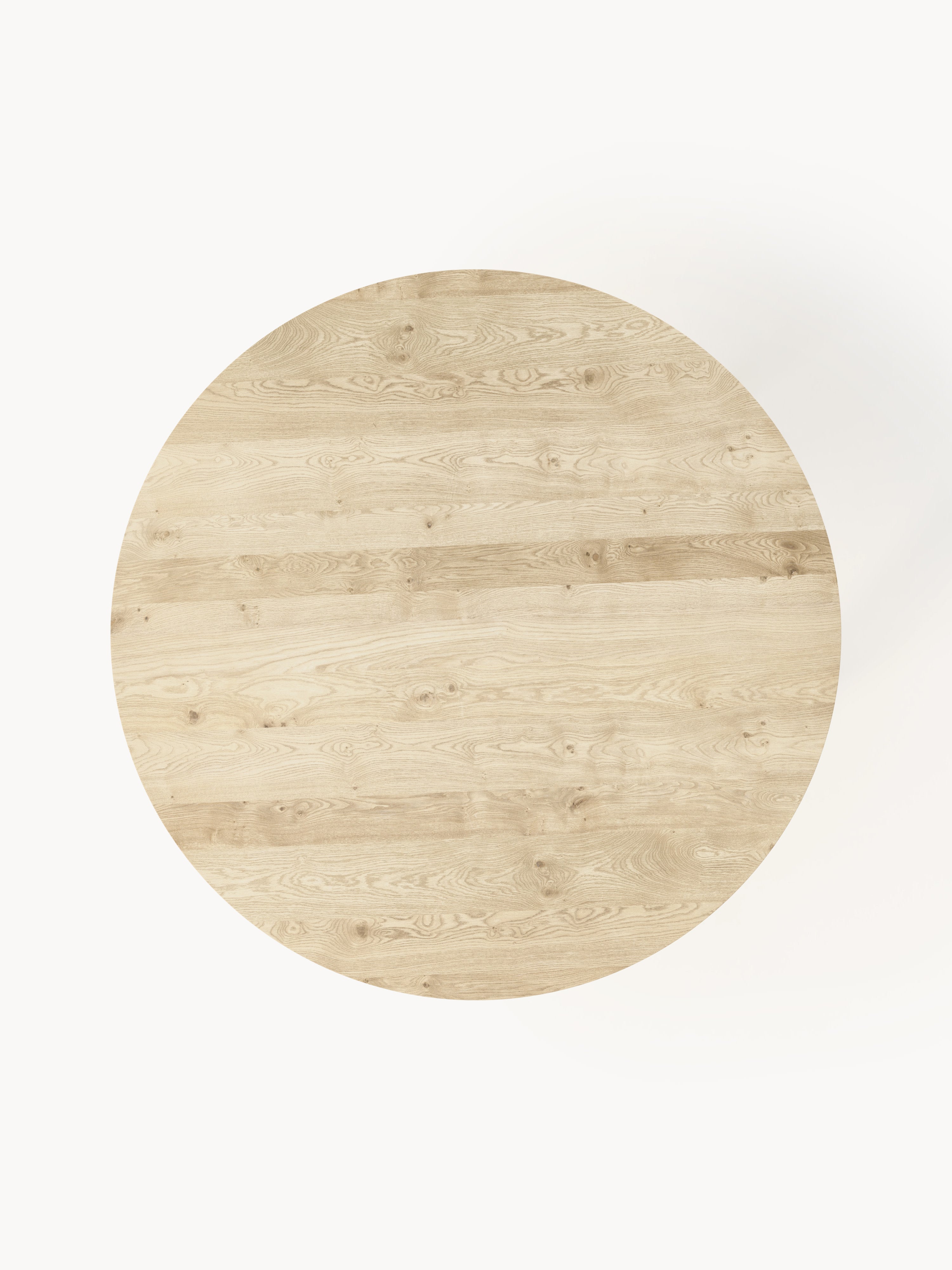 Archie Round Oak Wood Dining Table, various sizes