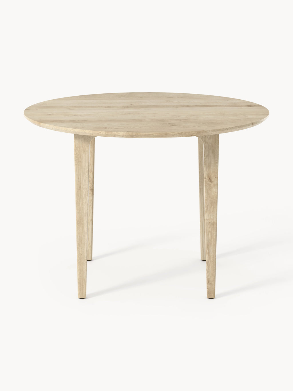 Archie Round Oak Wood Dining Table, various sizes