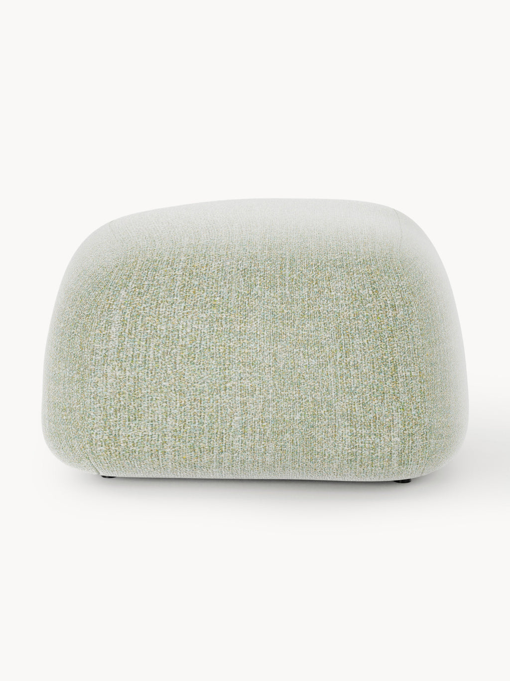 Wolke Oval Bouclé Ottoman