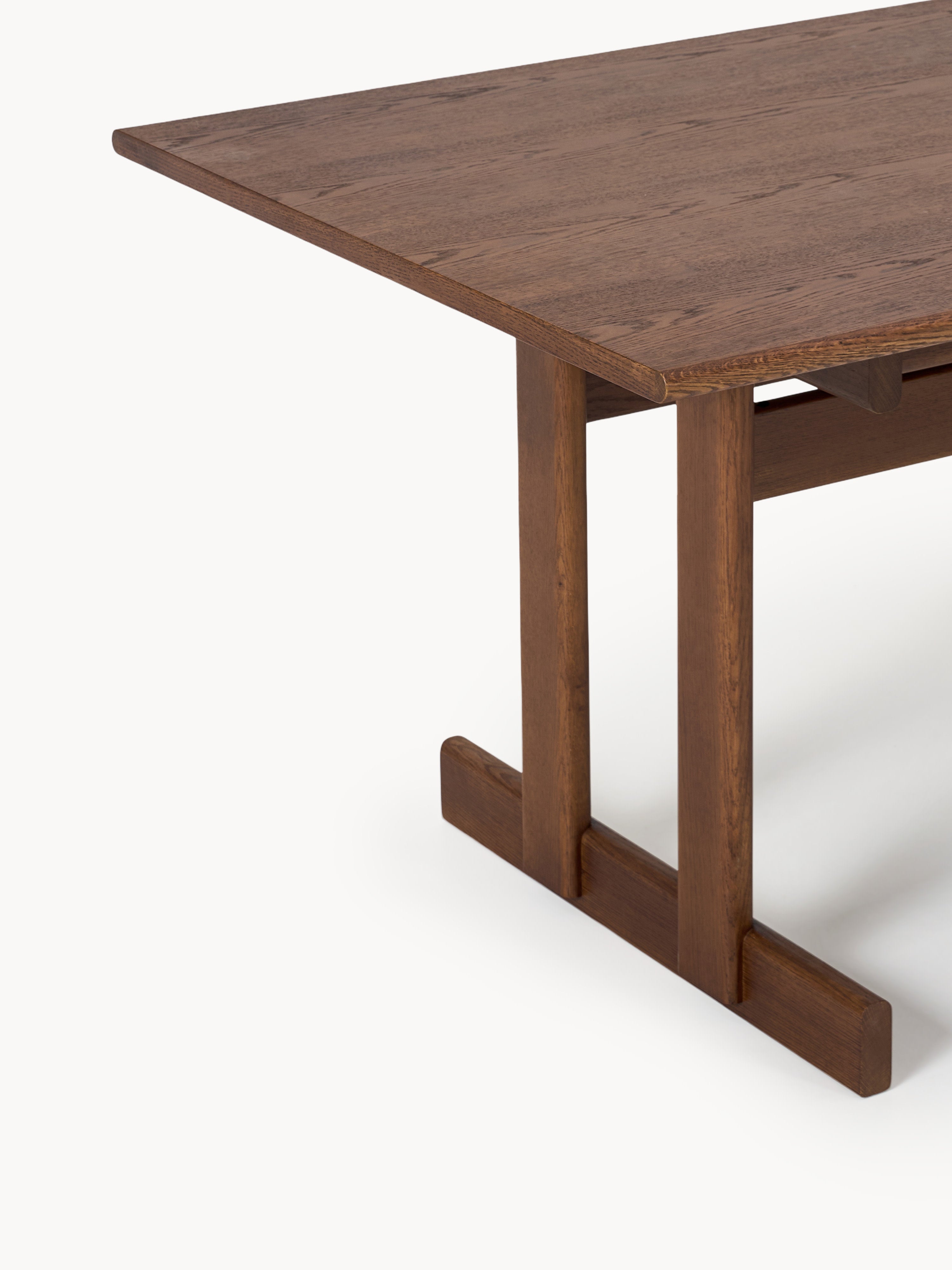 Brynn Extendable Oak Wood Dining Table, in various sizes