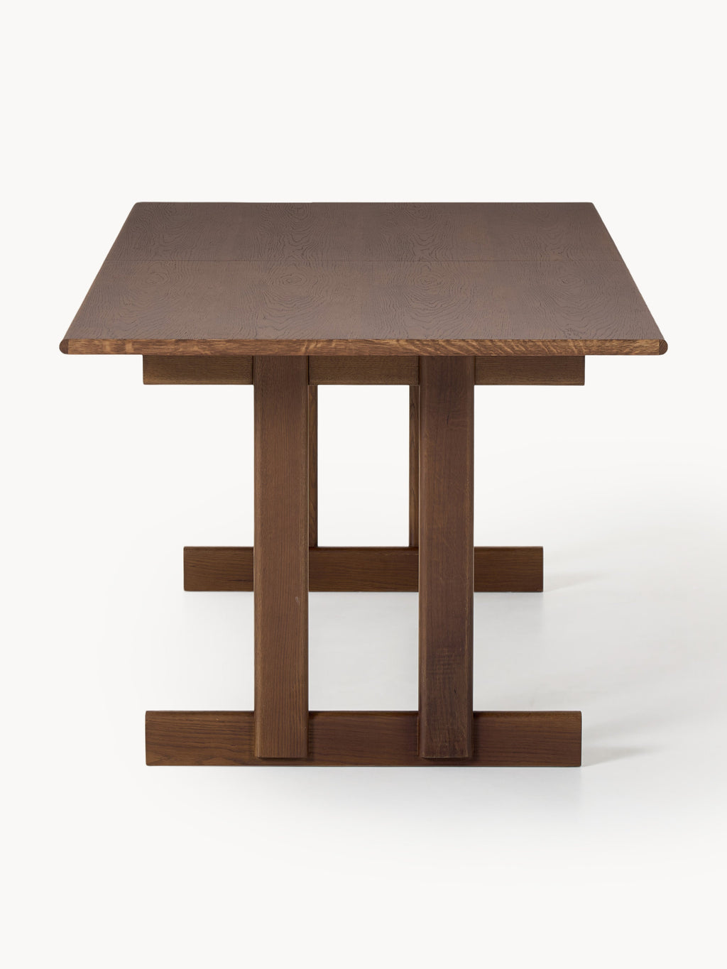 Brynn Extendable Oak Wood Dining Table, in various sizes