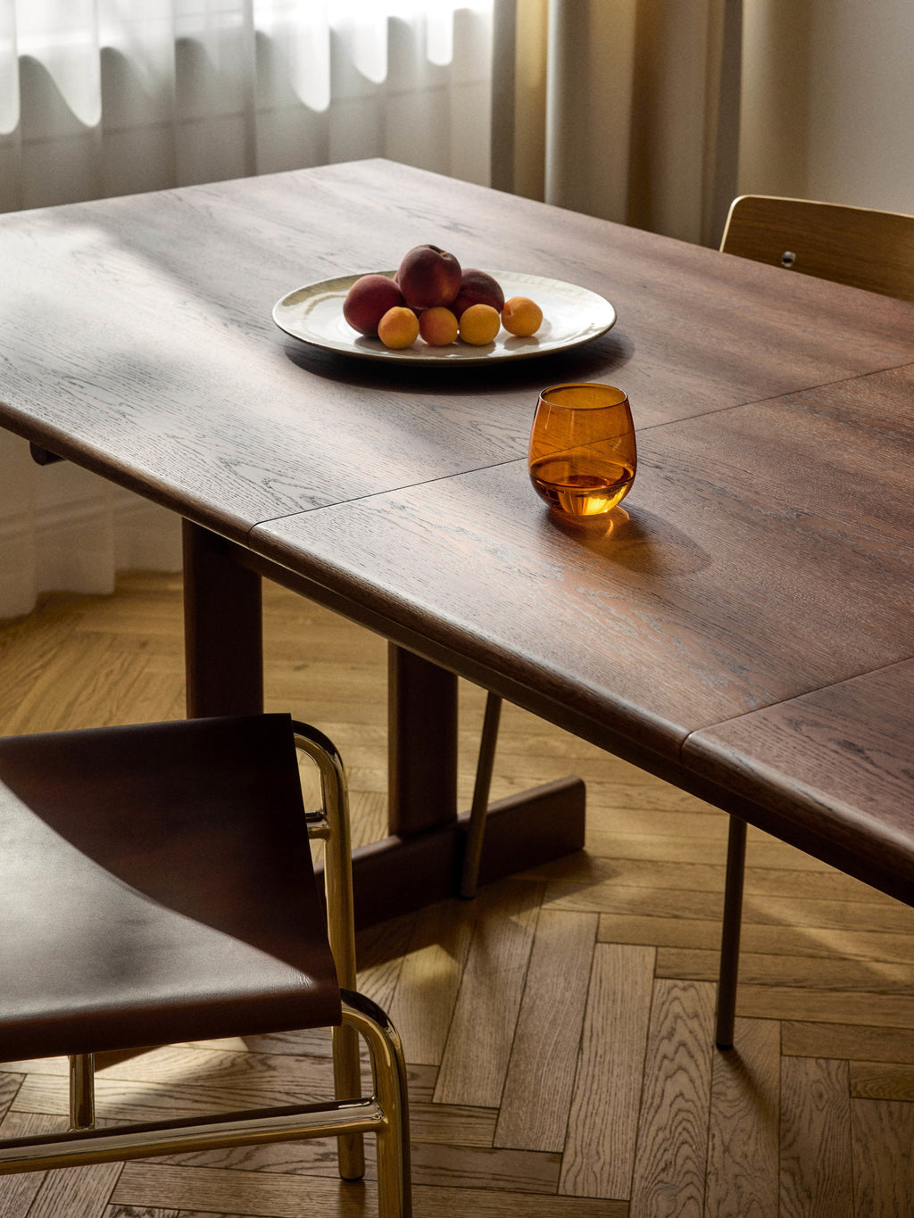 Brynn Extendable Oak Wood Dining Table, in various sizes