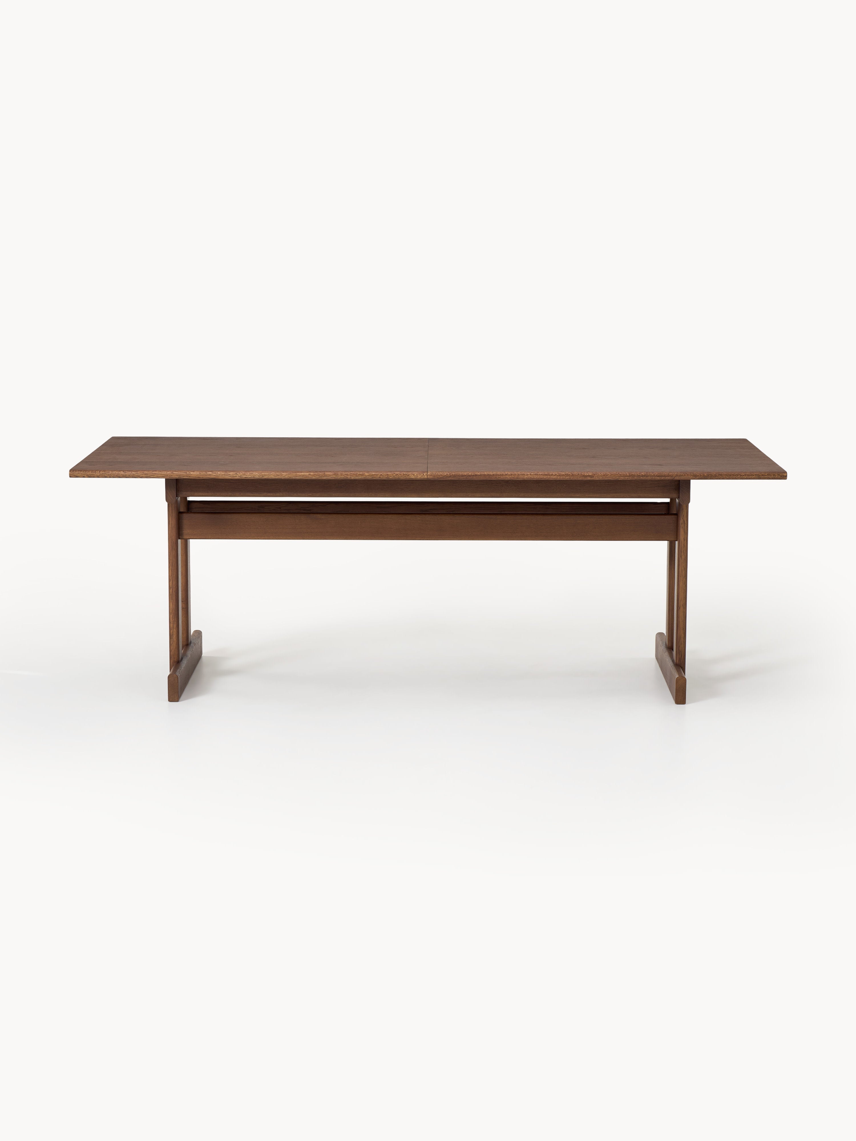 Brynn Extendable Oak Wood Dining Table, in various sizes