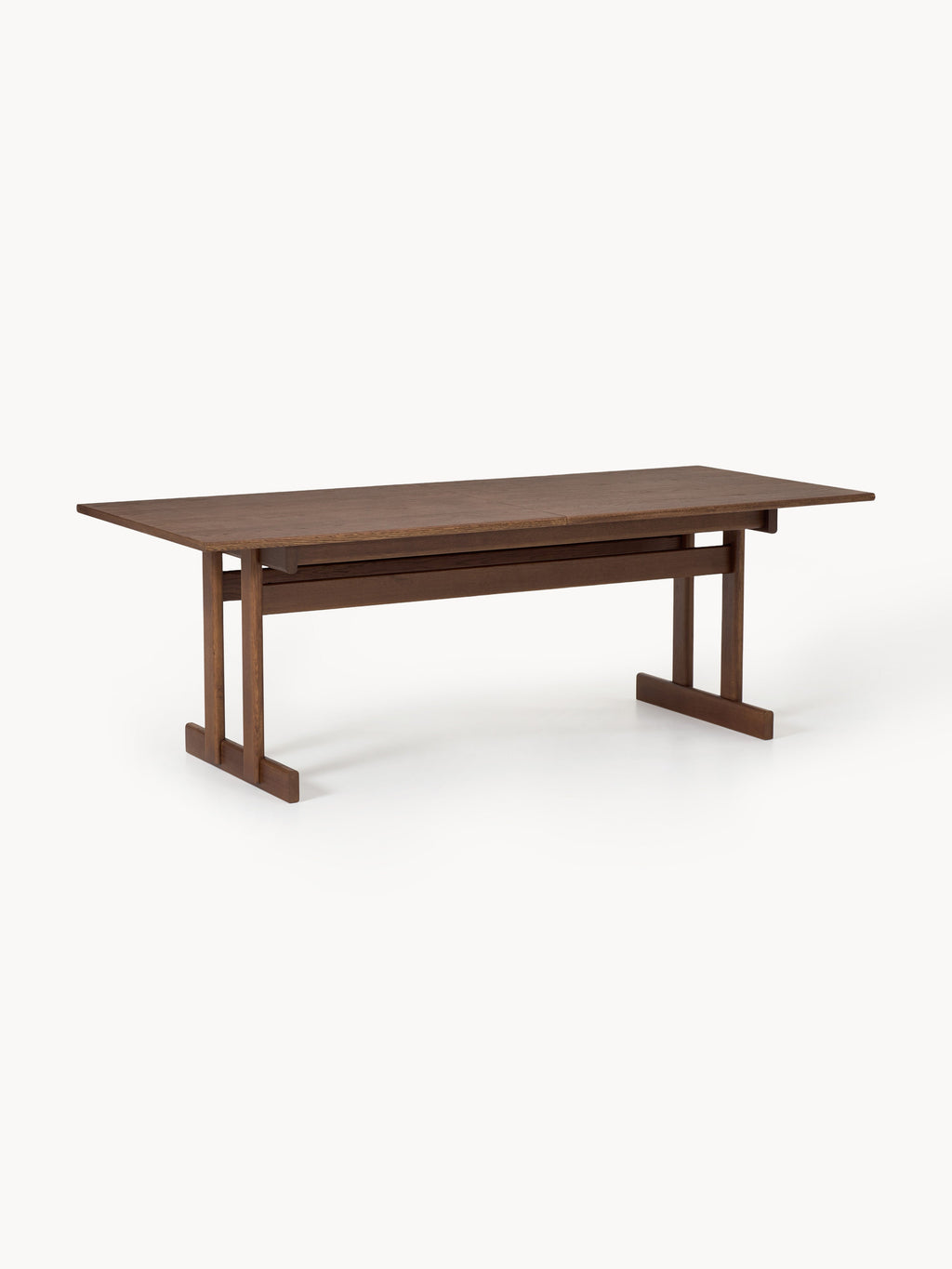Brynn Extendable Oak Wood Dining Table, in various sizes