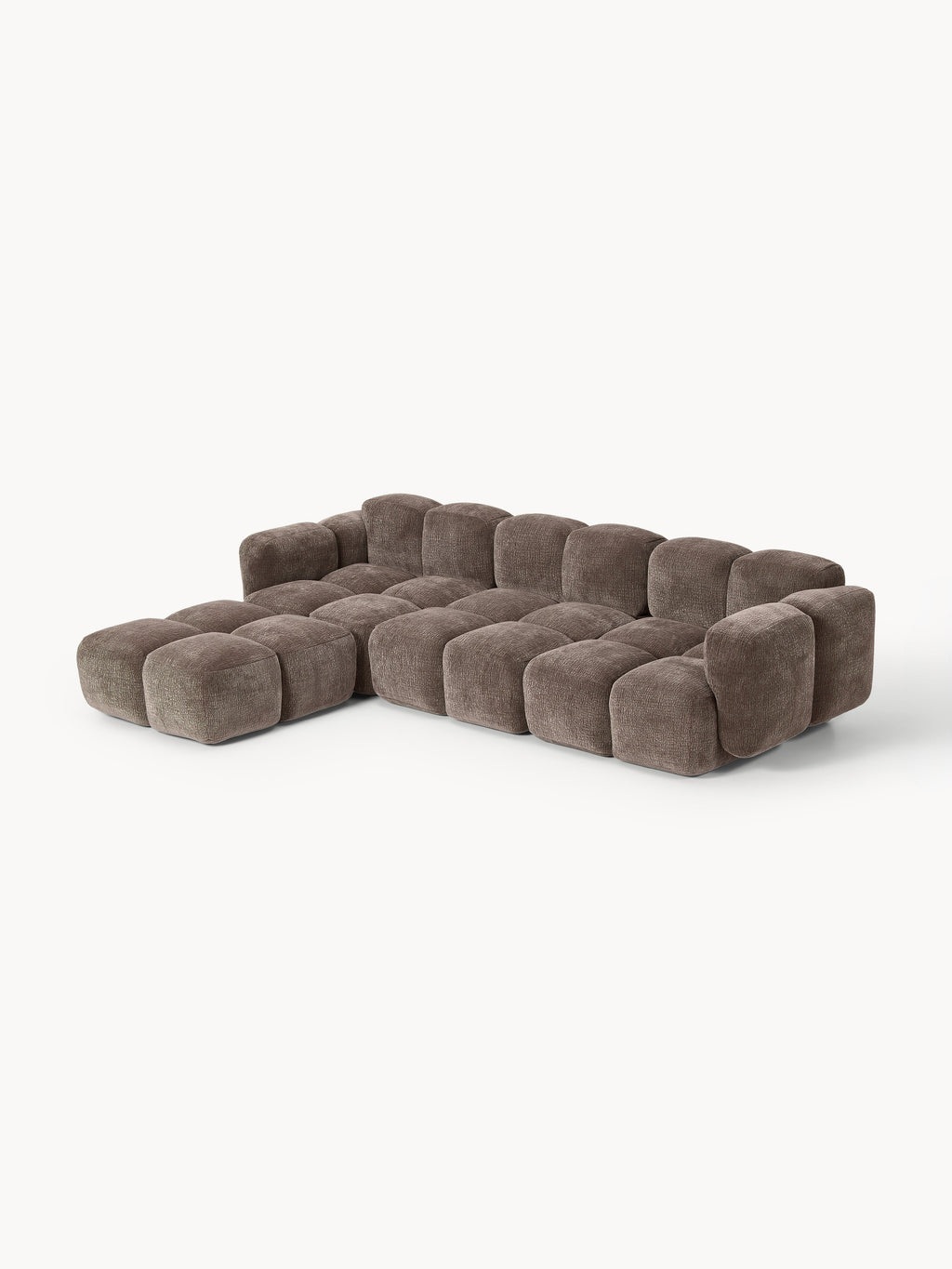 Tayla Modular Sofa (4-seater) with Ottoman (left/right)