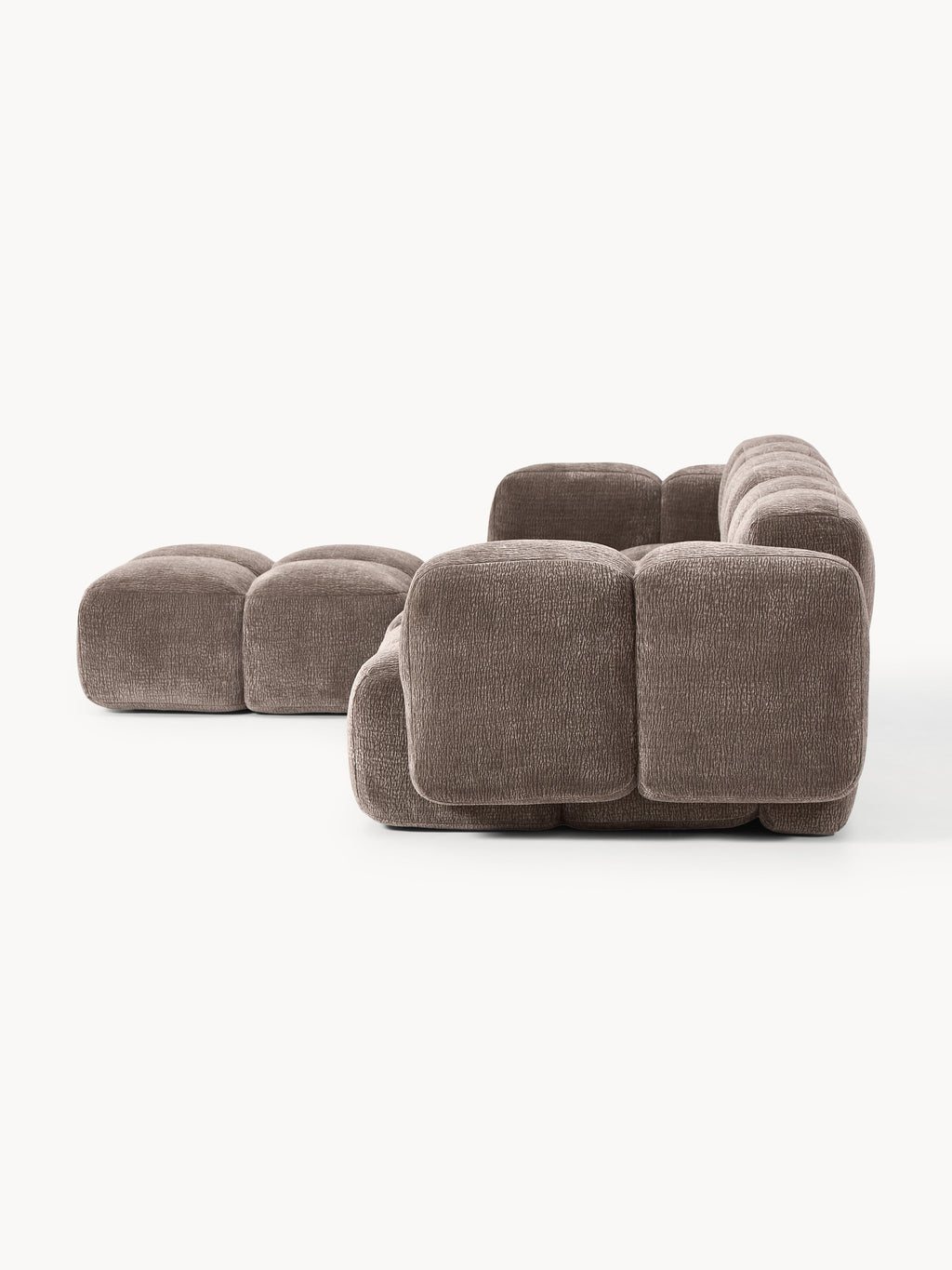 Tayla Modular Sofa (4-seater) with Ottoman (left/right)