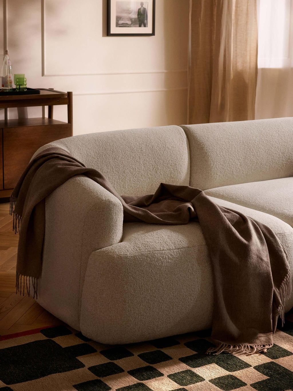 Sofia Bouclé Corner Module